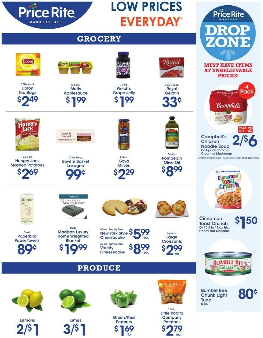Price Rite Weekly Ad from December 17