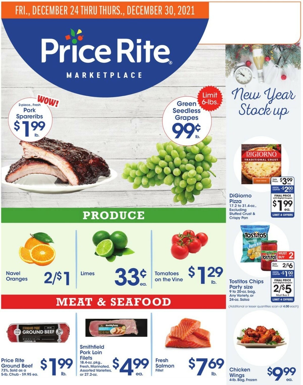 Price Rite Weekly Ad from December 24