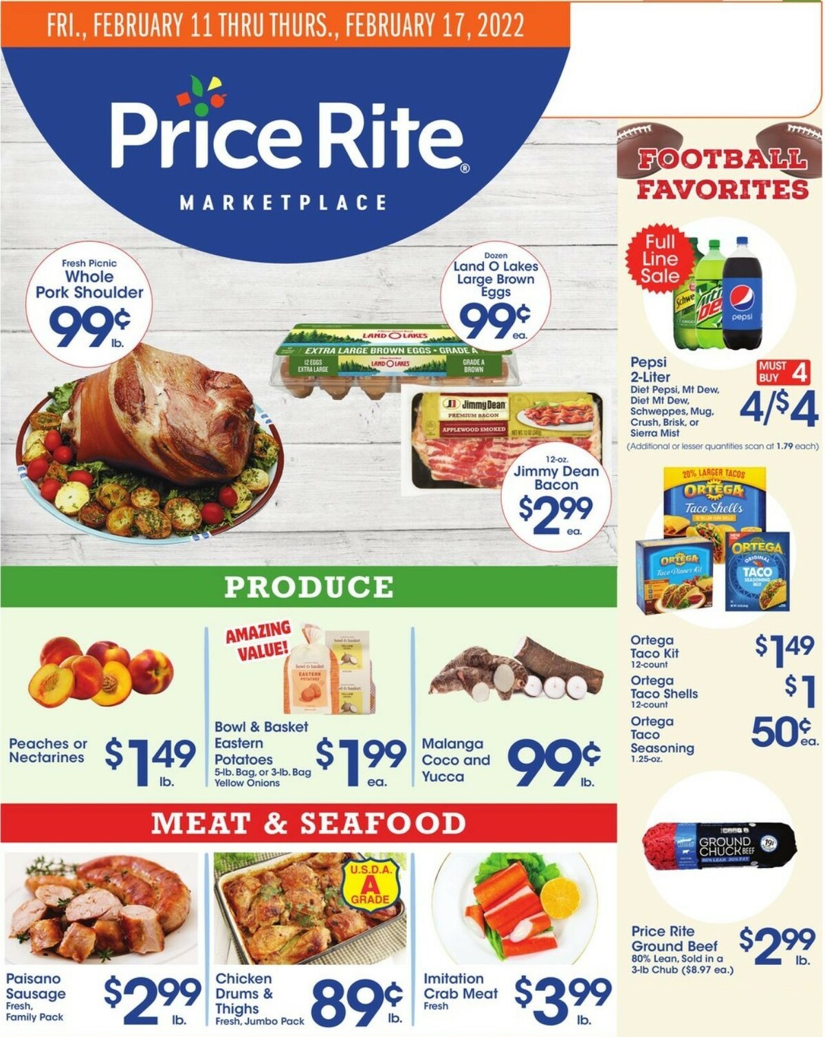 Price Rite Weekly Ad from February 11