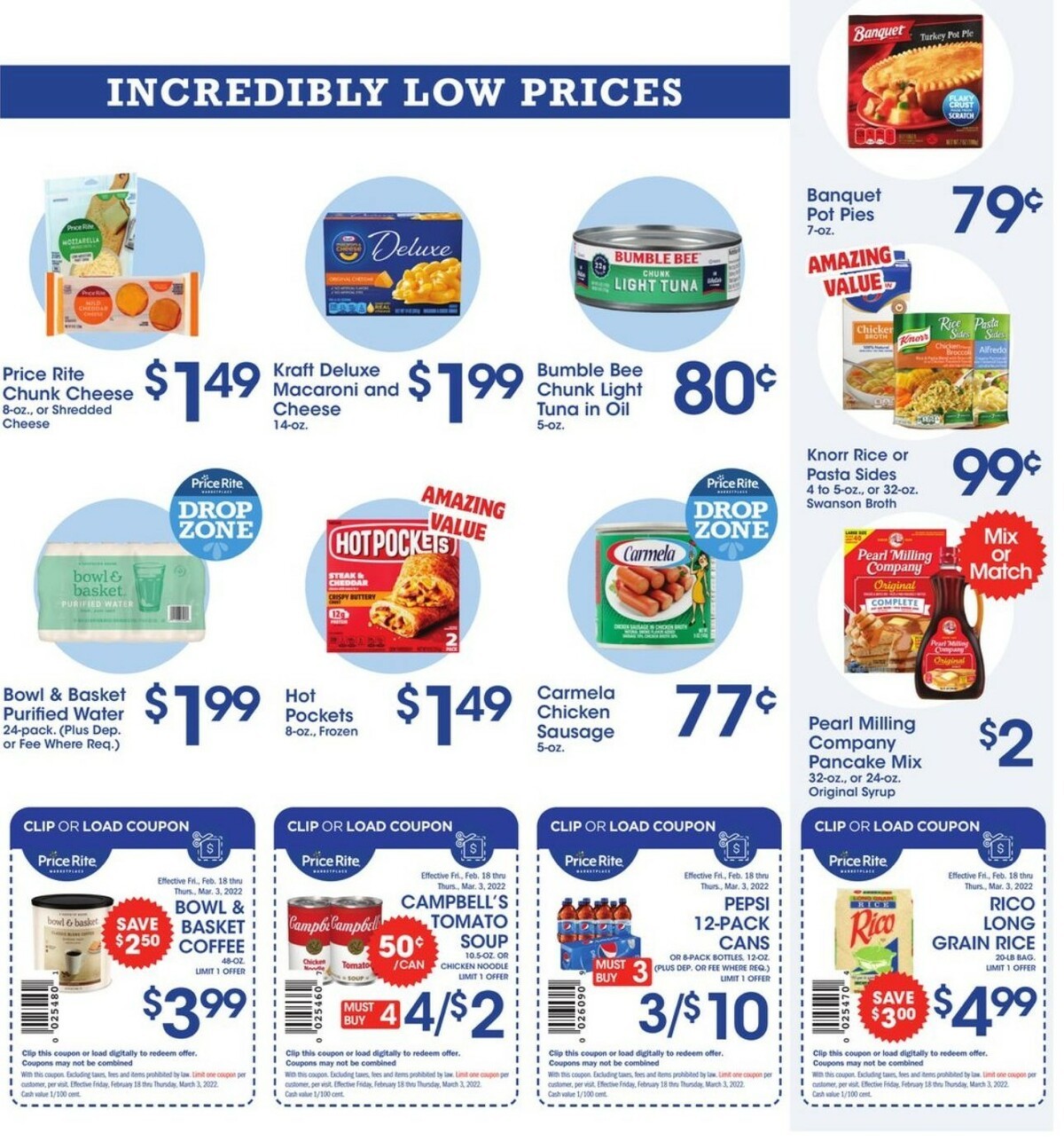 Price Rite Weekly Ad from February 18