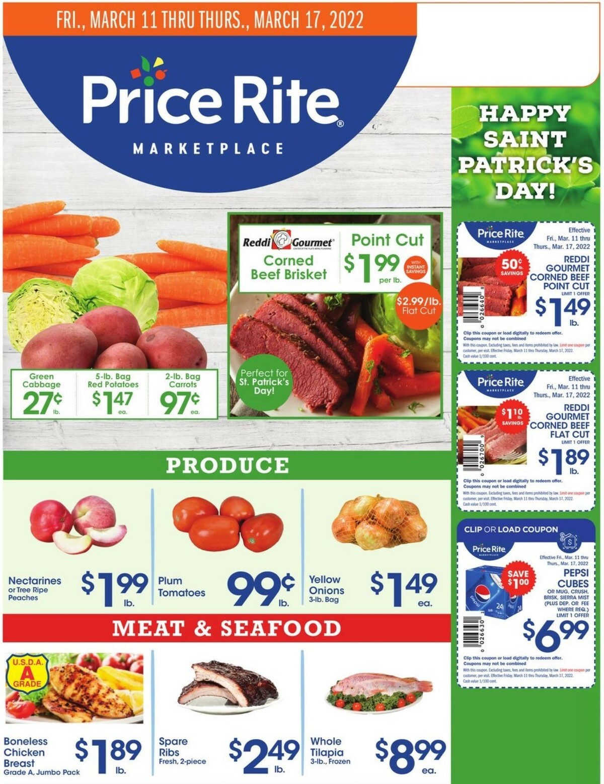 Price Rite Weekly Ad from March 11