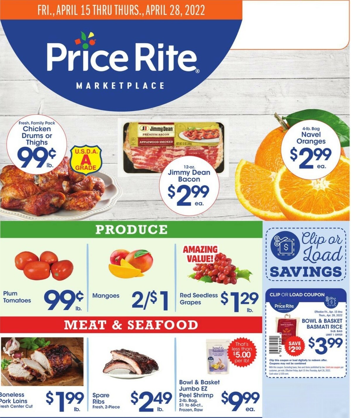 Price Rite Weekly Ad from April 15