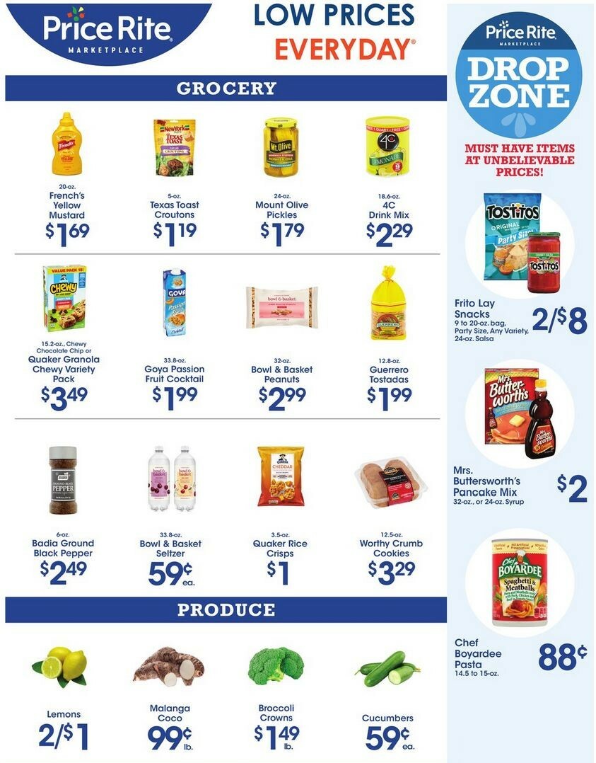 Price Rite Weekly Ad from April 15