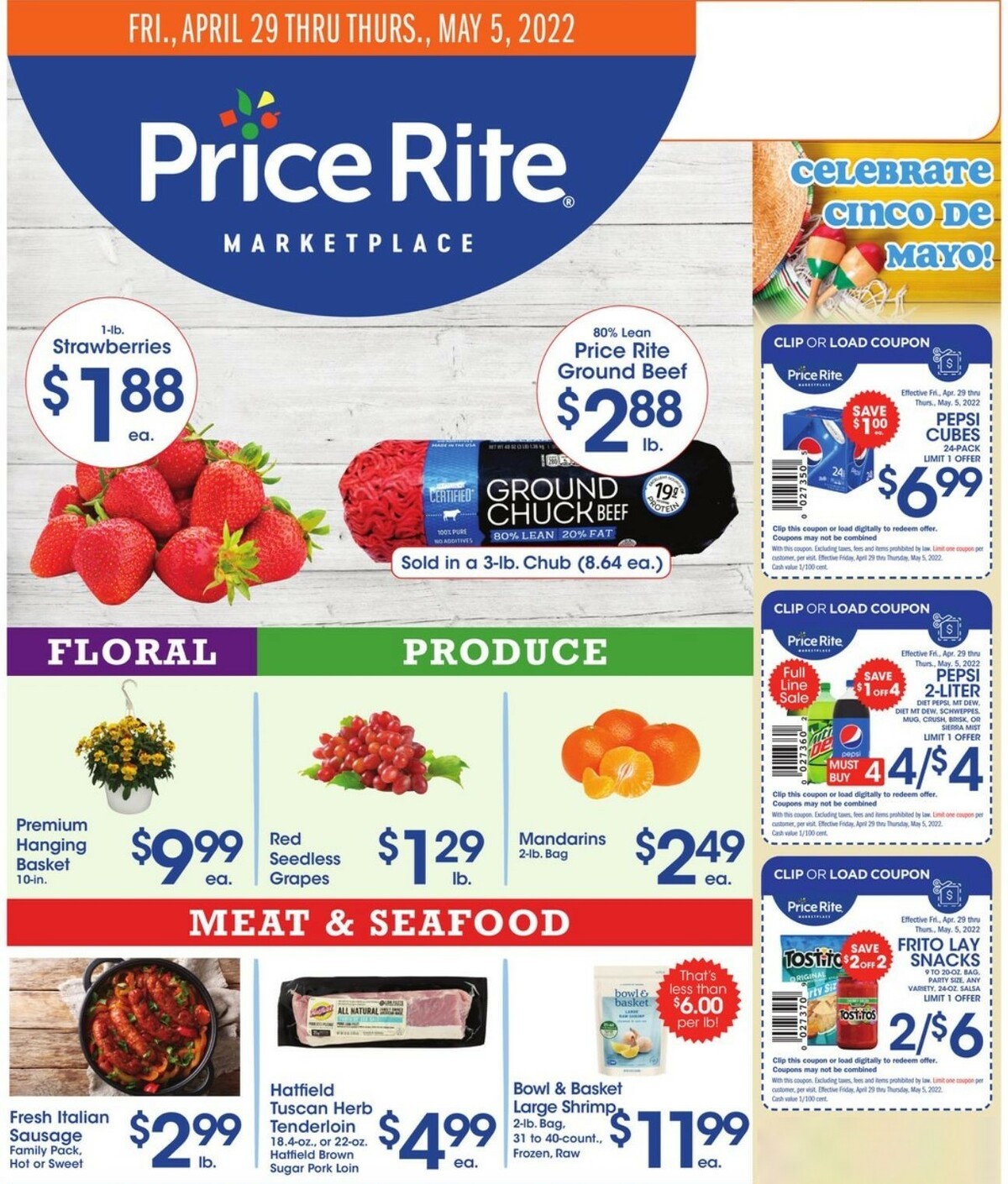 Price Rite Weekly Ad from April 29