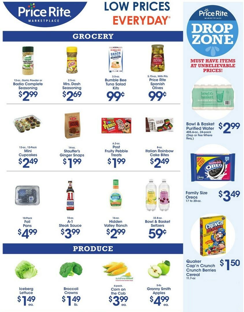 Price Rite Weekly Ad from May 13