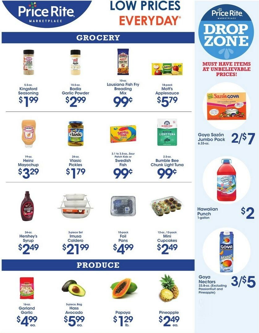 Price Rite Weekly Ad from June 24