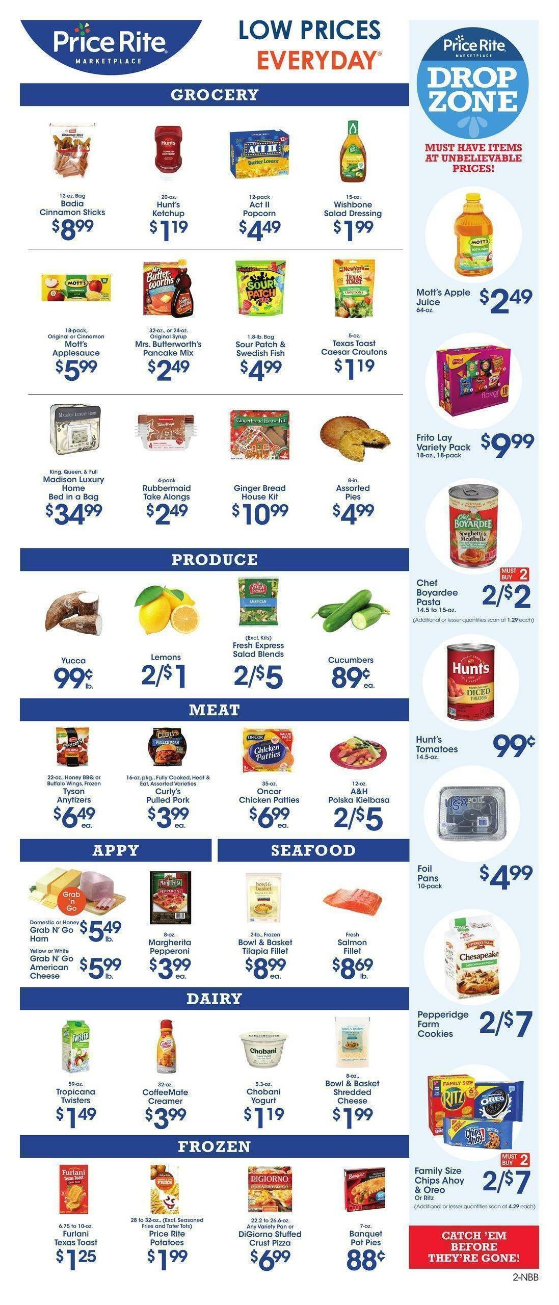 Price Rite Weekly Ad from November 25