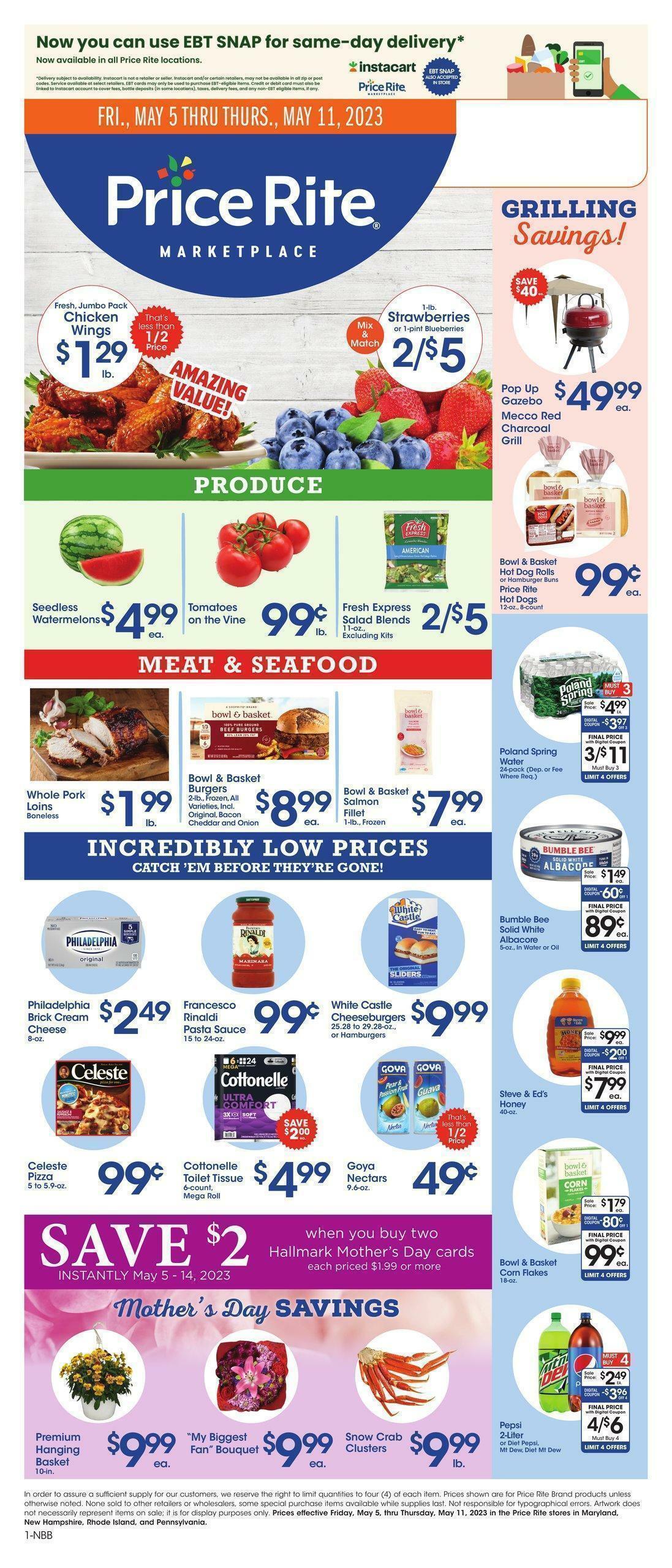 Price Rite Weekly Ad from May 5