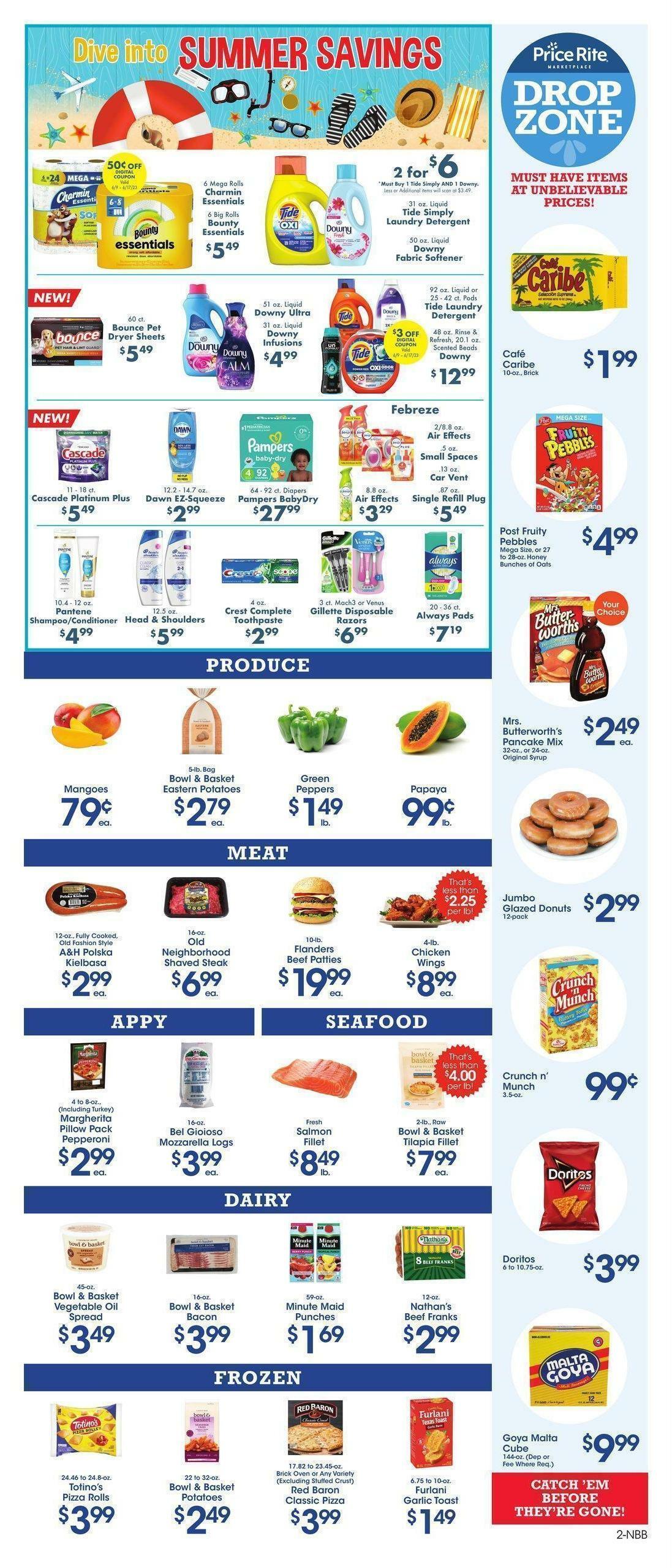 Price Rite Weekly Ad from June 9