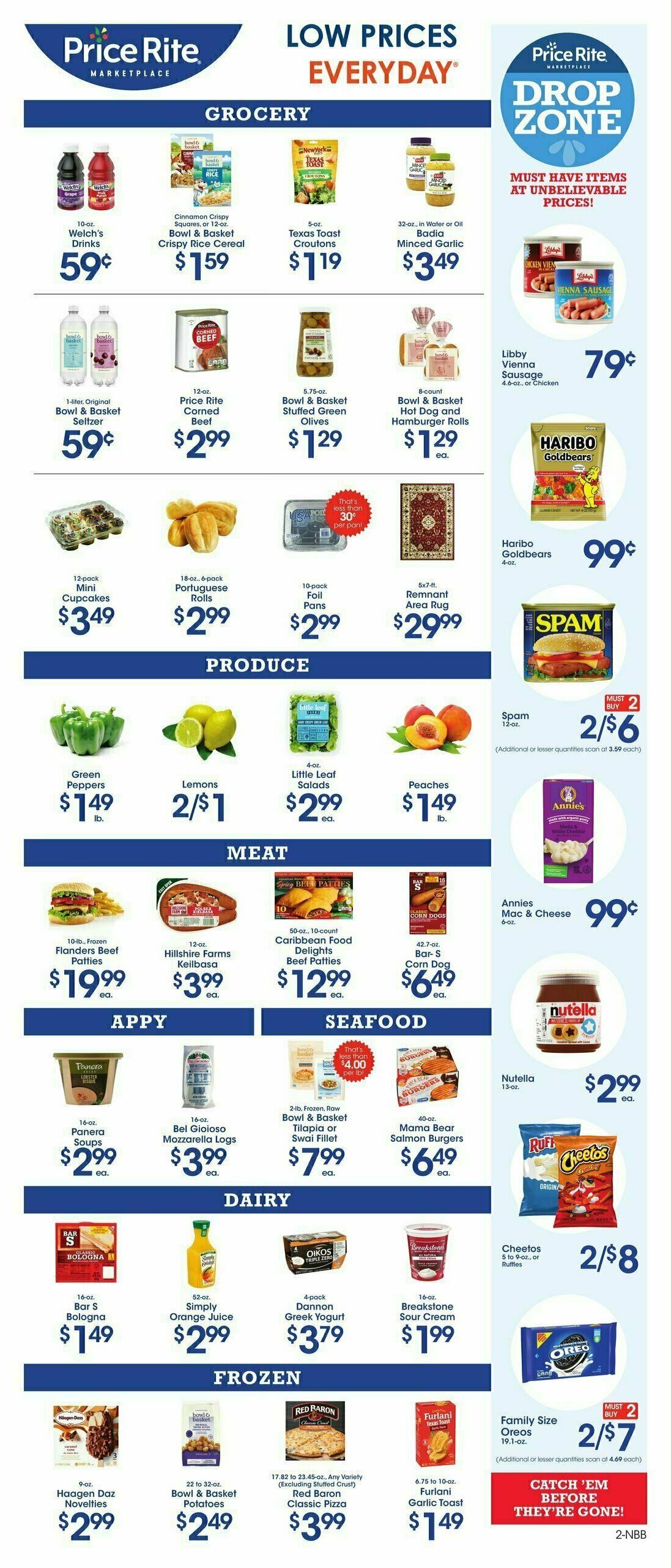 Price Rite Weekly Ad from July 14