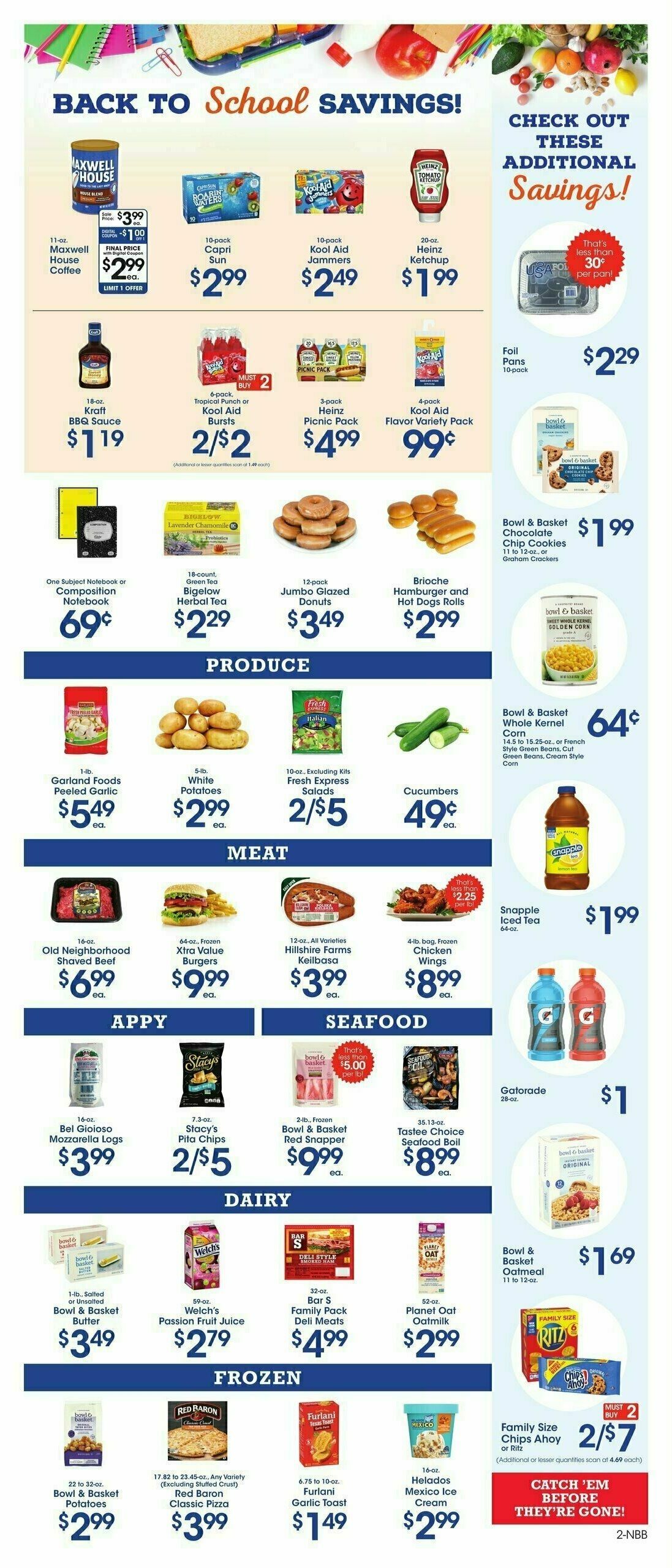 Price Rite Weekly Ad from August 25