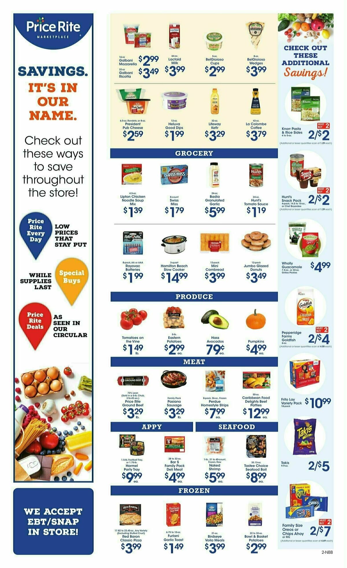 Price Rite Weekly Ad from September 29