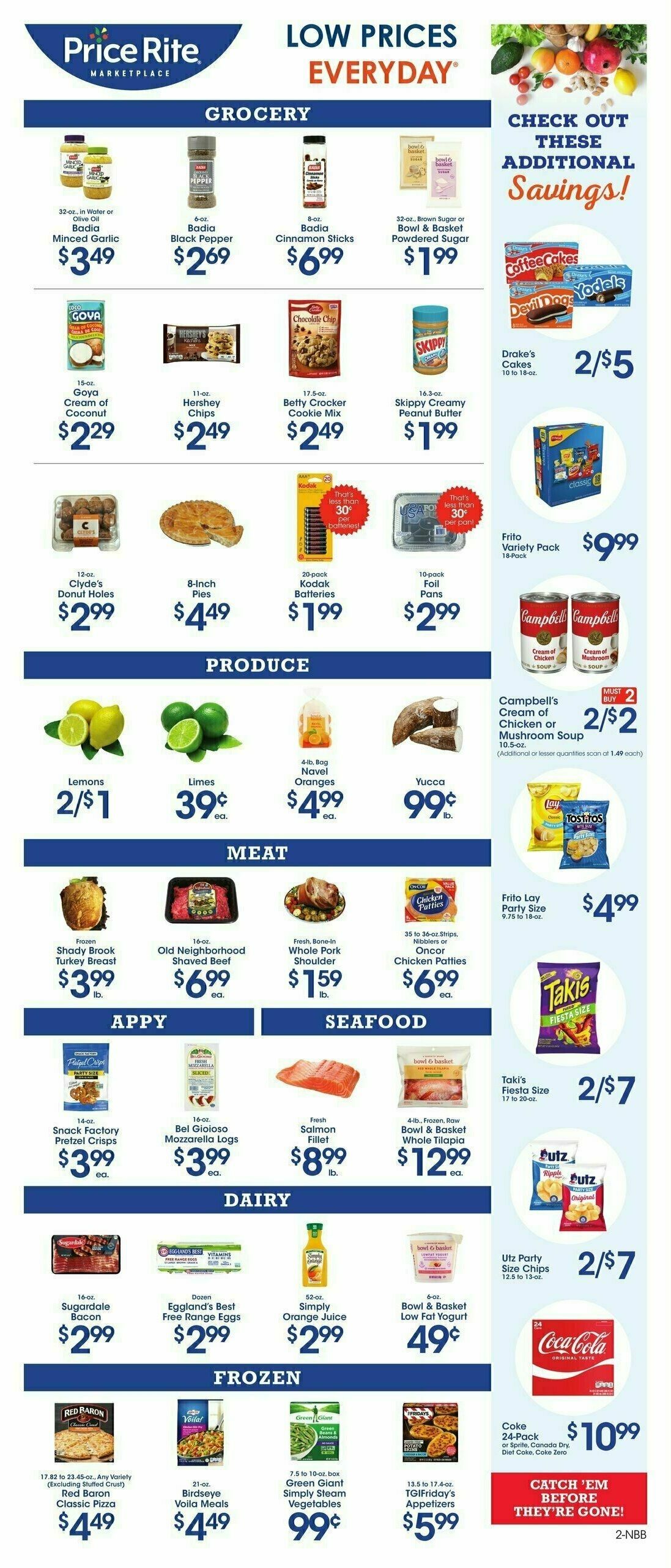 Price Rite Weekly Ad from December 8