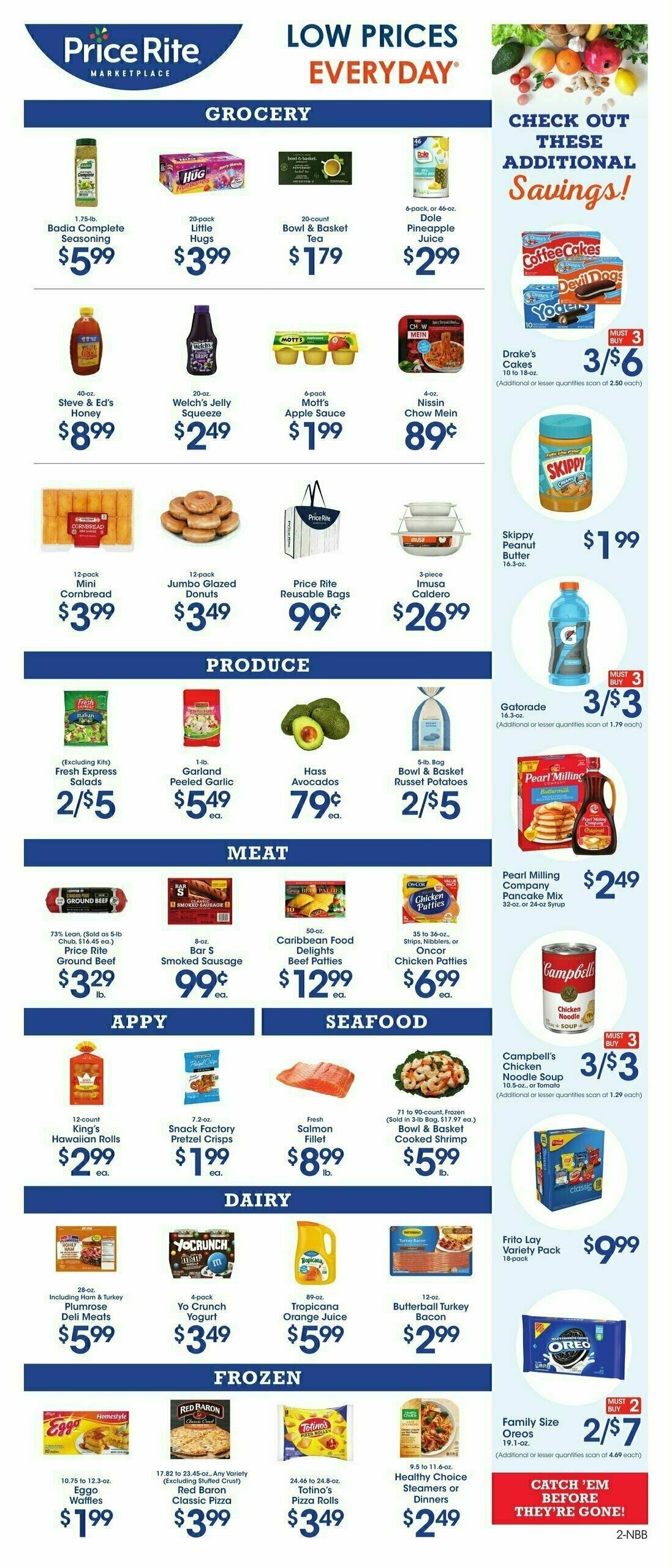 Price Rite Weekly Ad from December 29