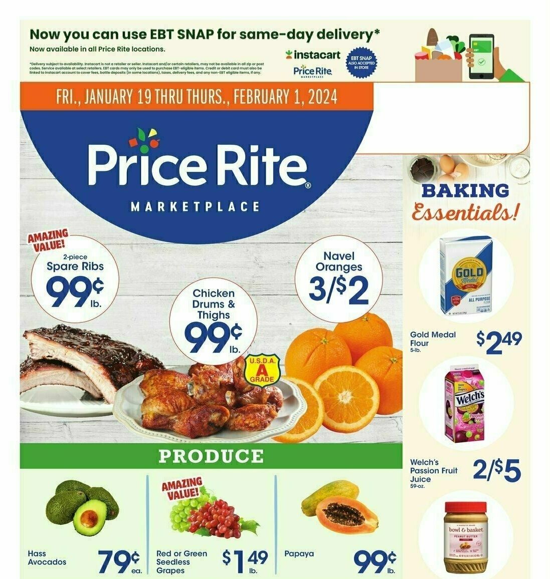 Price Rite Weekly Ad from January 19