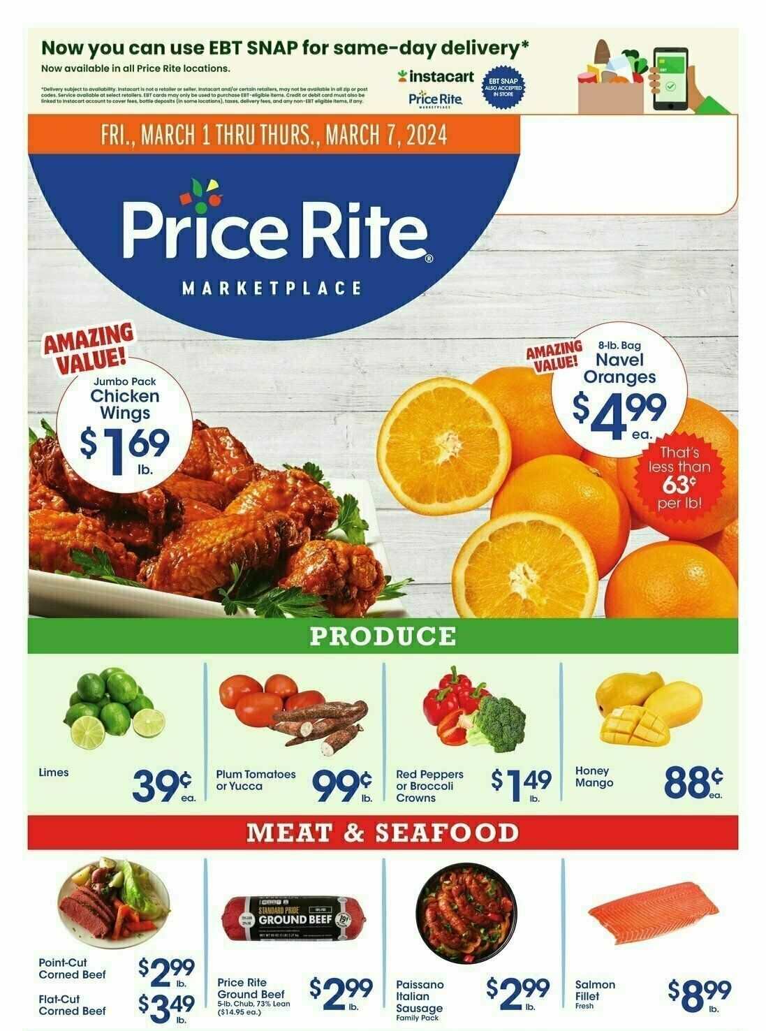 Price Rite Weekly Ad from March 1