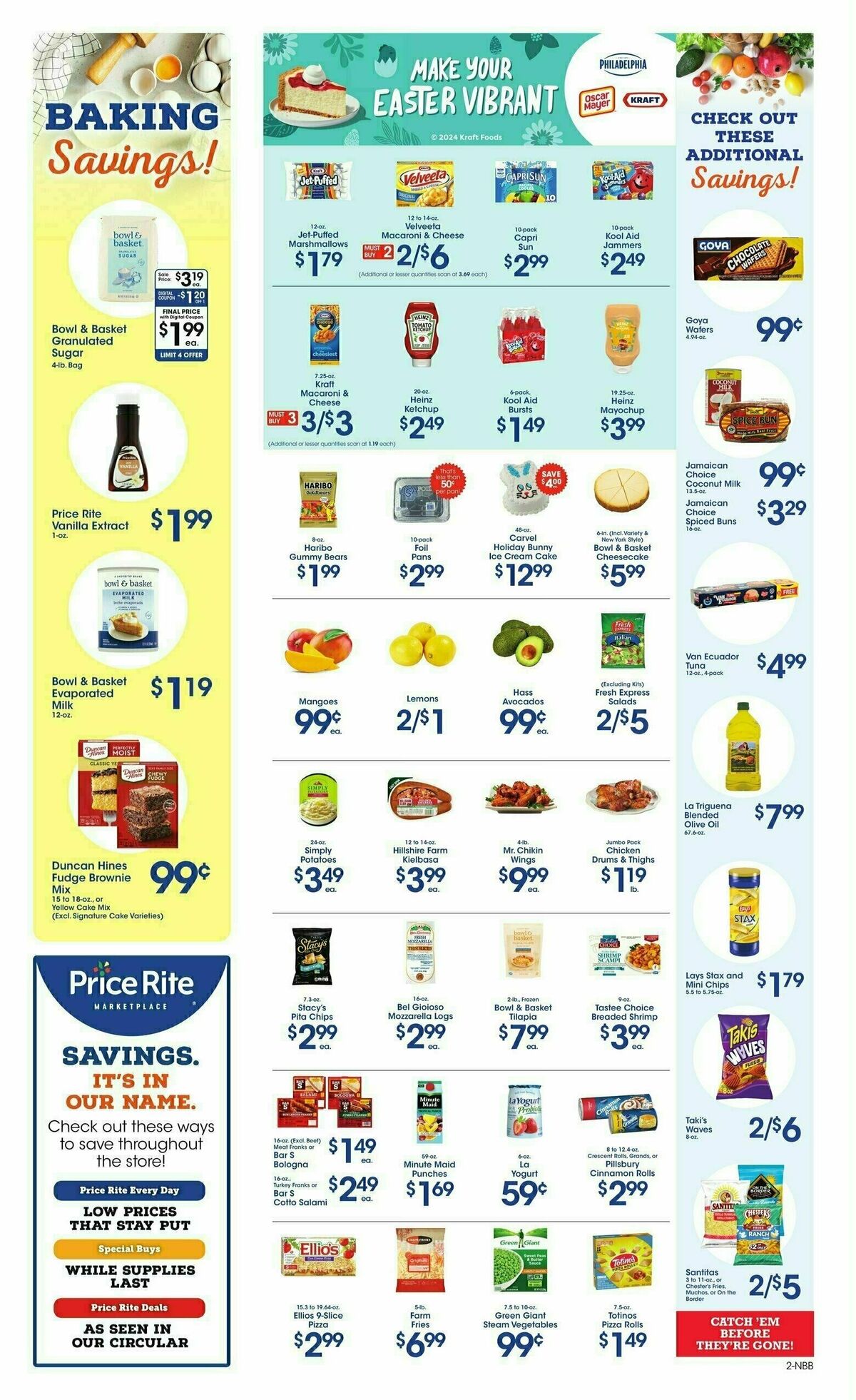 Price Rite Weekly Ad from March 22