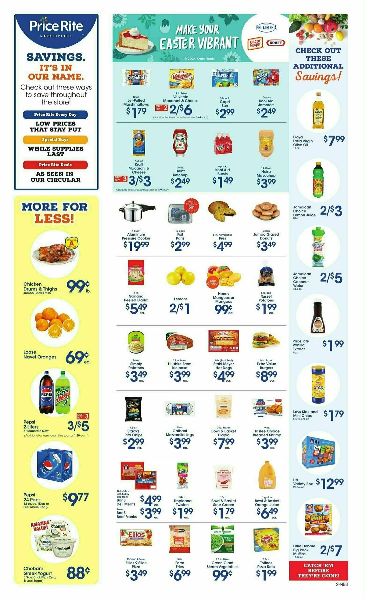 Price Rite Weekly Ad from March 29