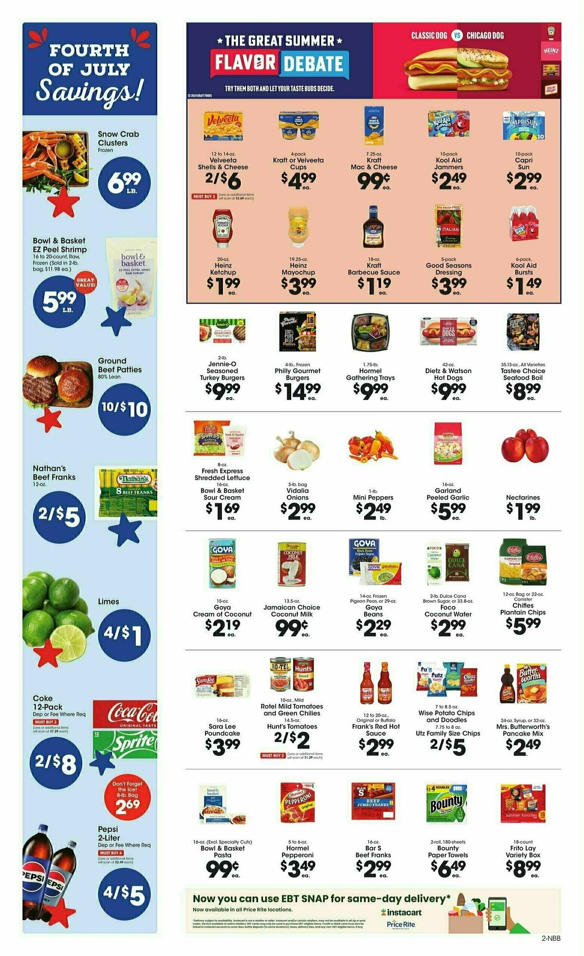 Price Rite Weekly Ad from June 28