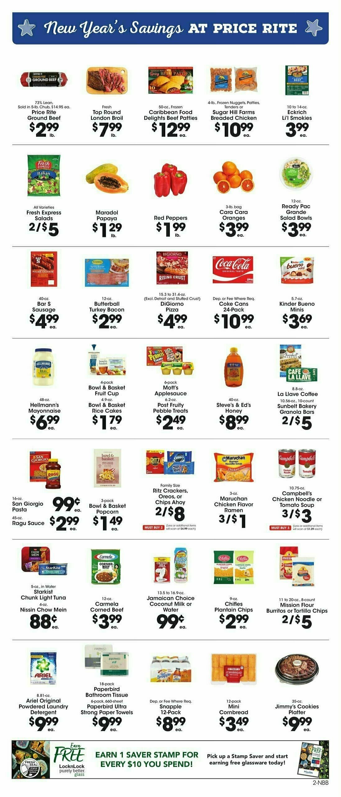 Price Rite Weekly Ad from December 27