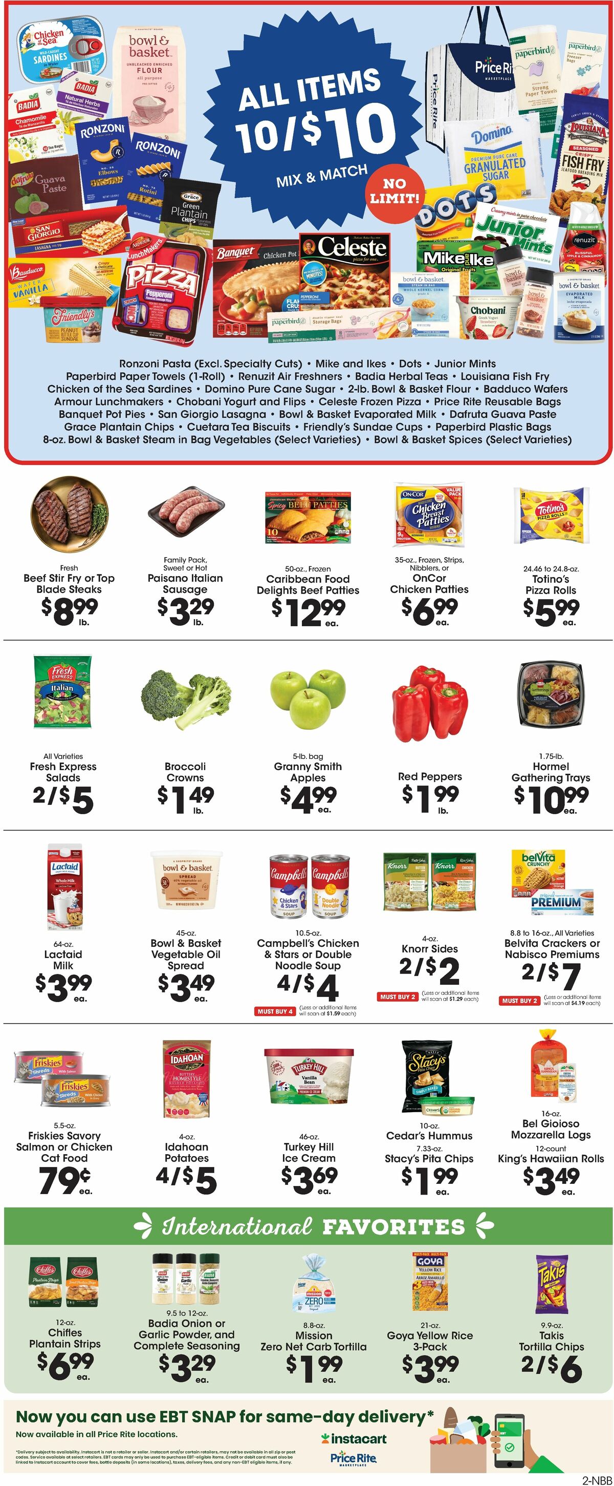 Price Rite Weekly Ad from January 24