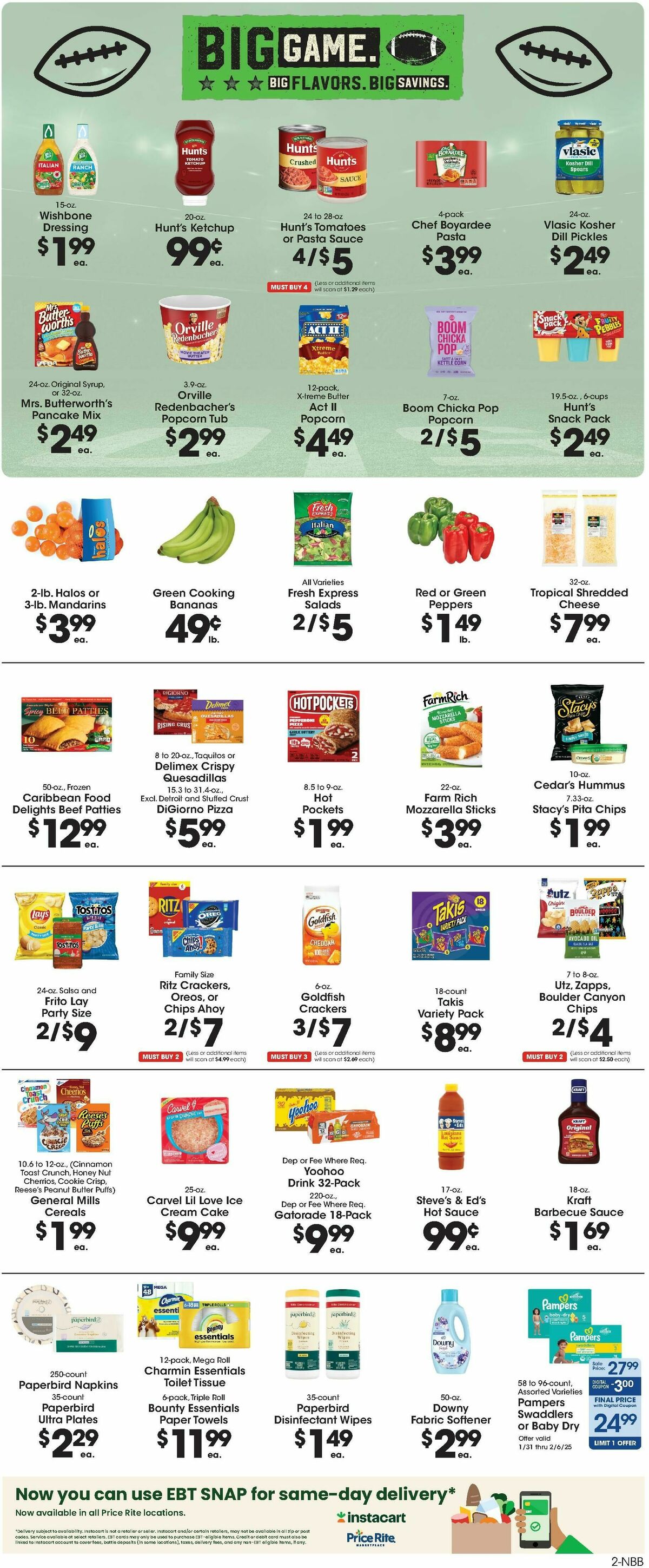Price Rite Weekly Ad from January 31