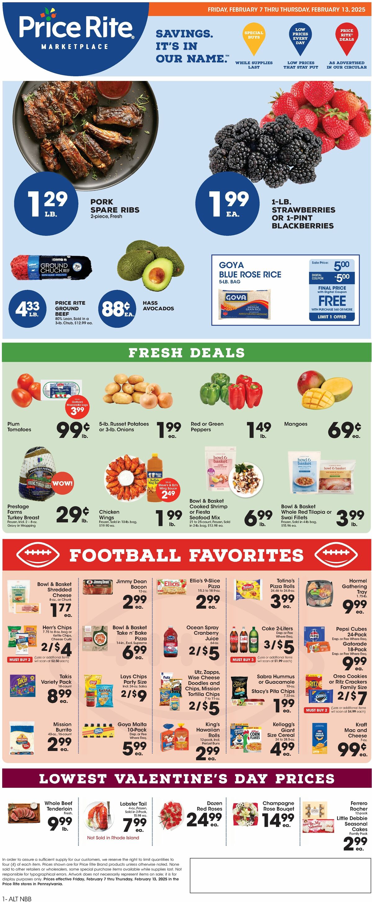 Price Rite Weekly Ad from February 7