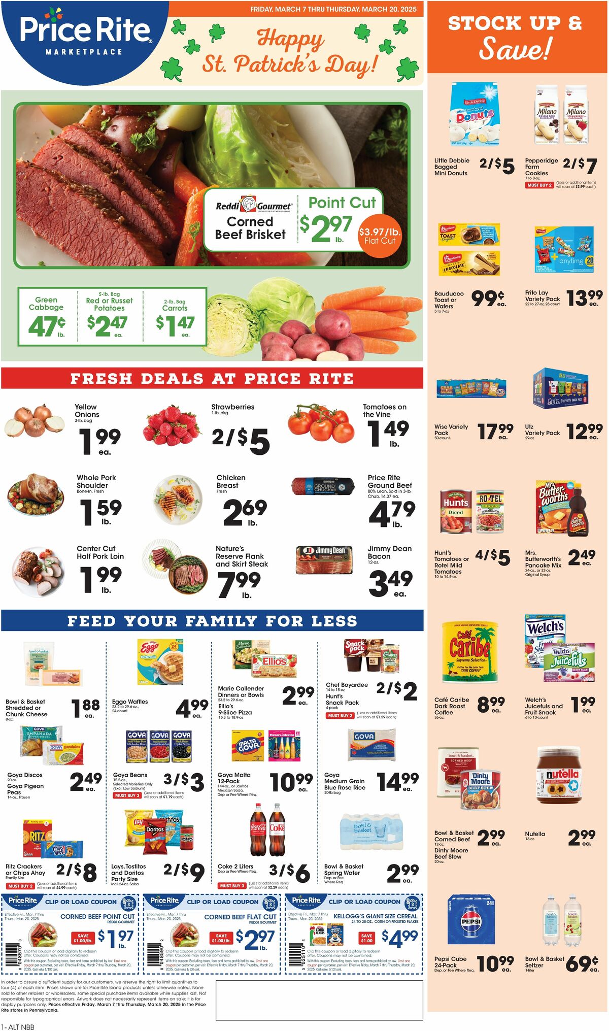 Price Rite Weekly Ad from March 7