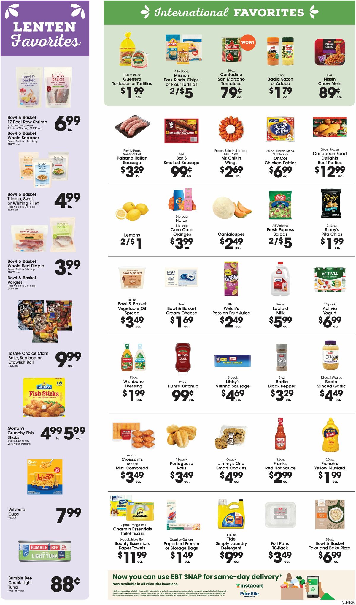 Price Rite Weekly Ad from March 7