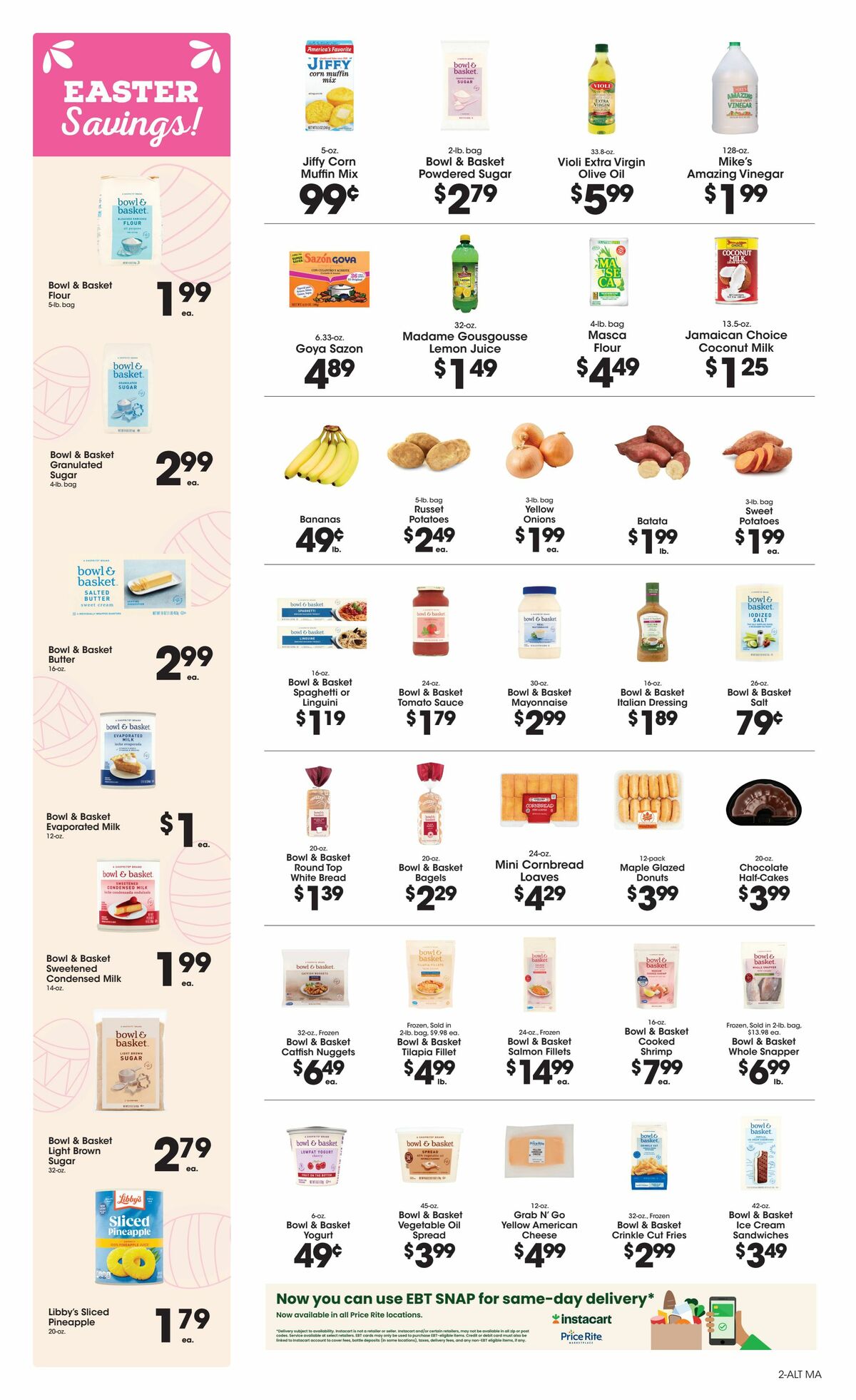 Price Rite Weekly Ad from April 4