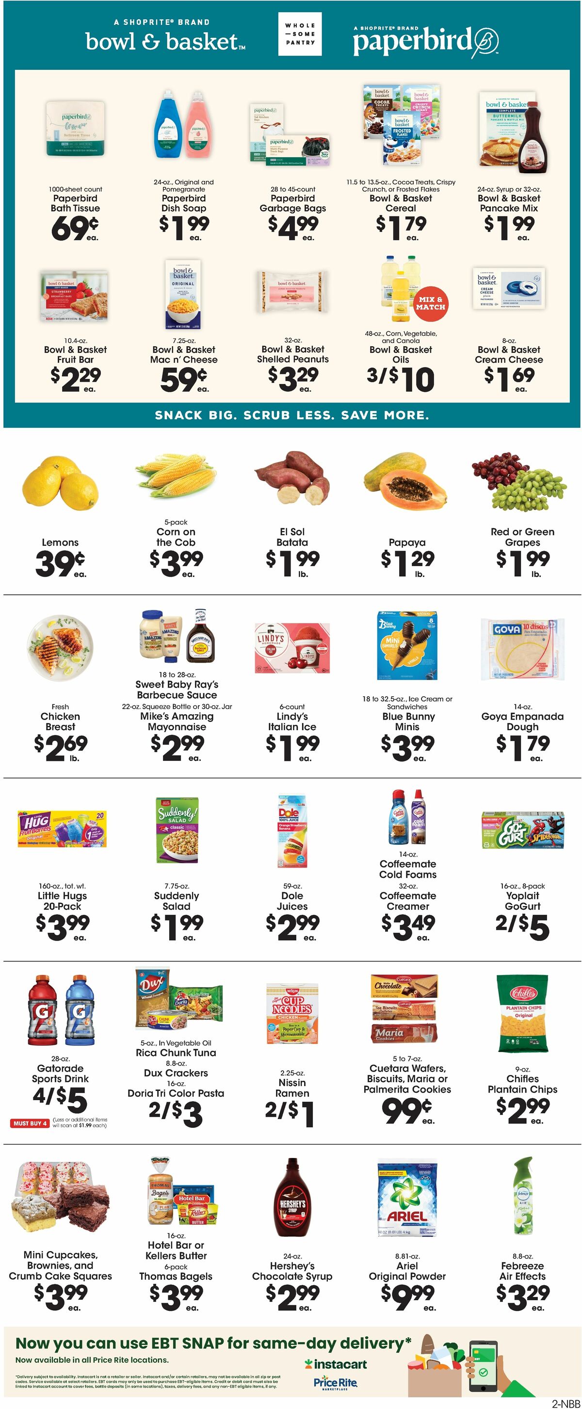 Price Rite Weekly Ad from April 18