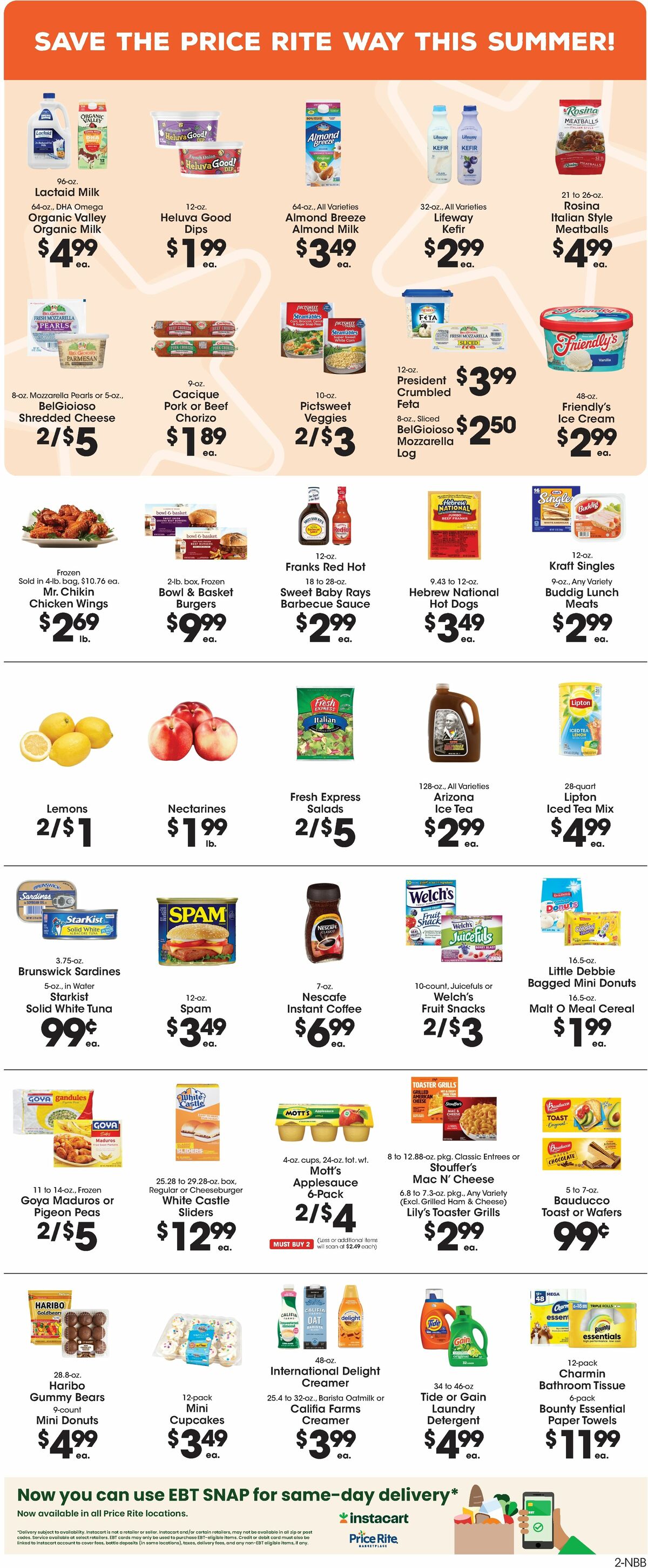 Price Rite Weekly Ad from June 6
