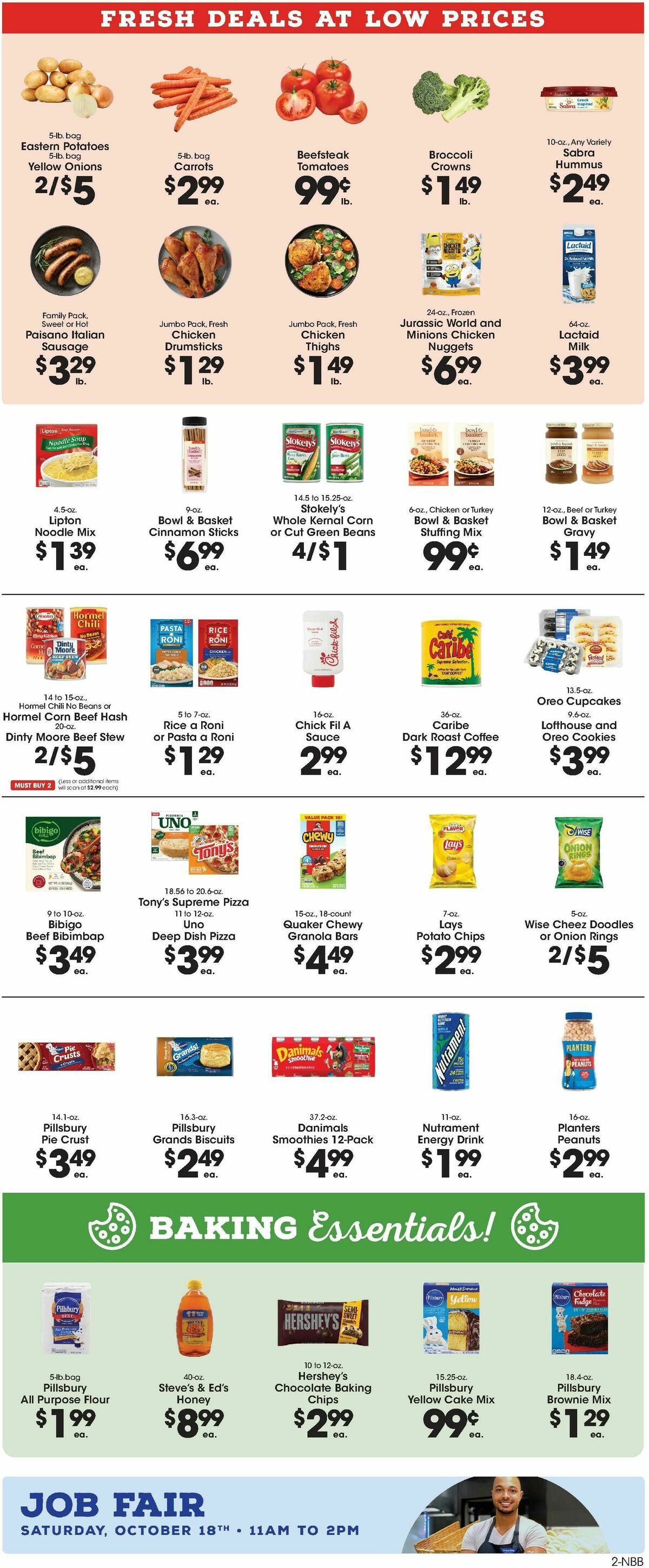 Price Rite Weekly Ad from October 10