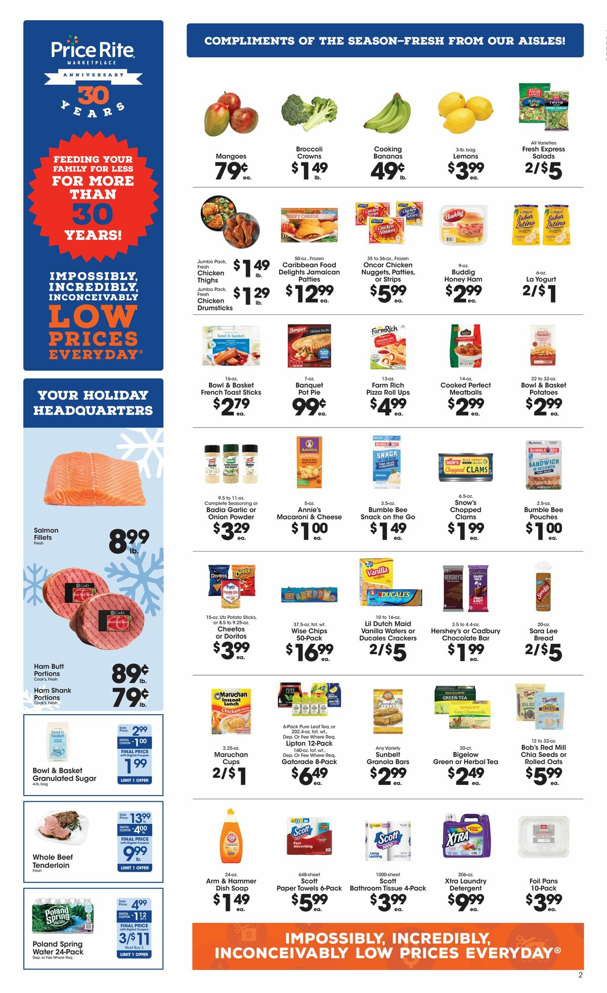 Price Rite Weekly Ad from December 5