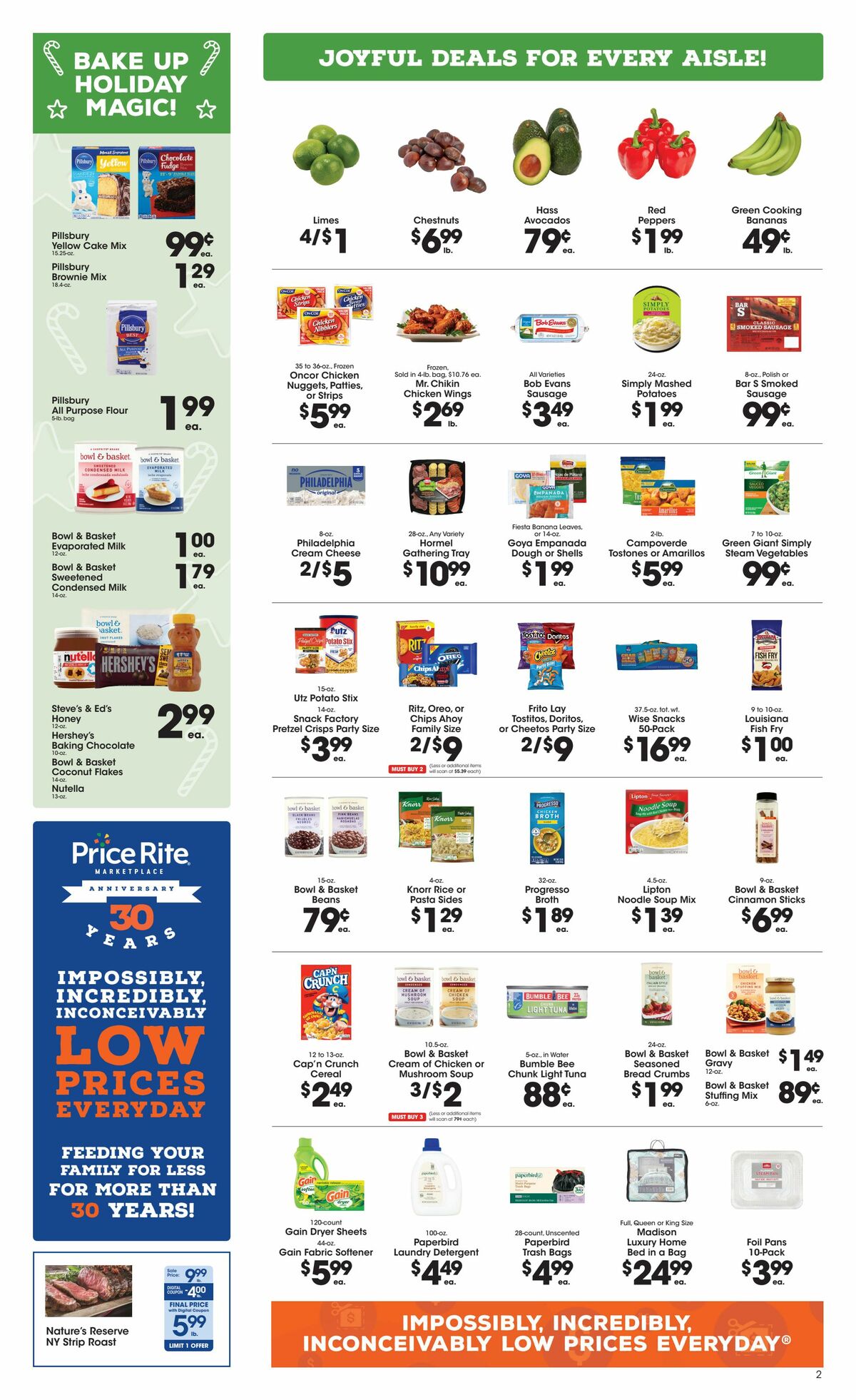 Price Rite Weekly Ad from December 12