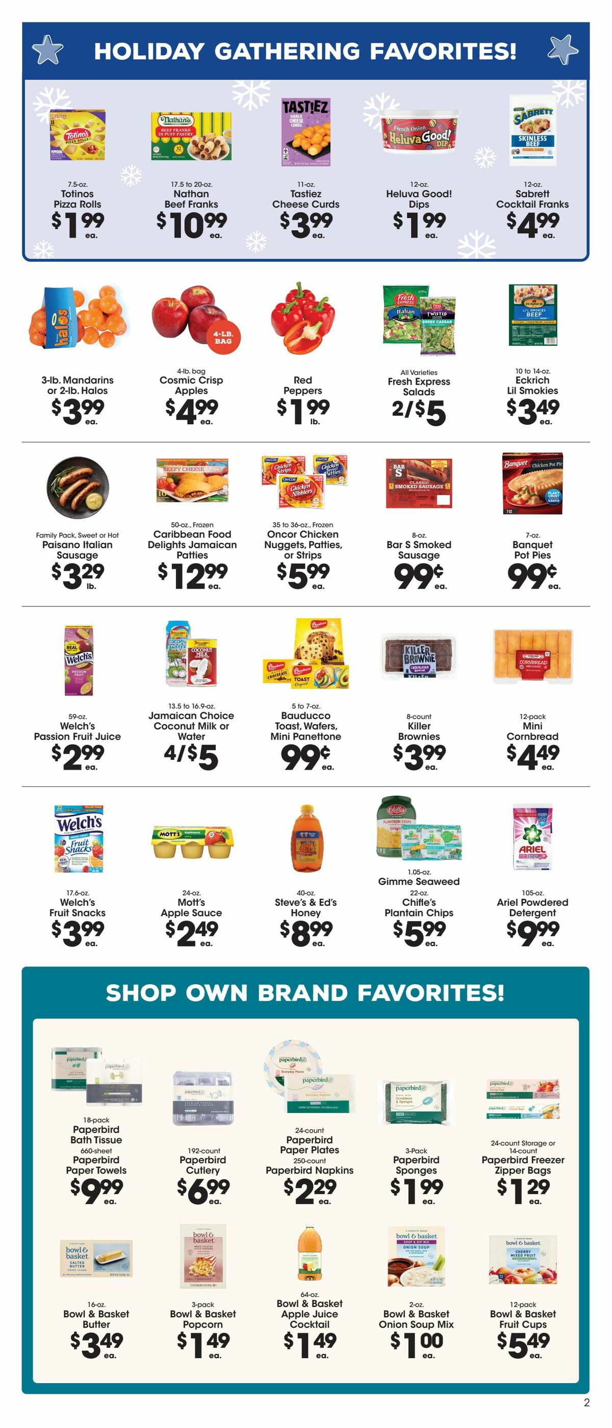 Price Rite Weekly Ad from December 24