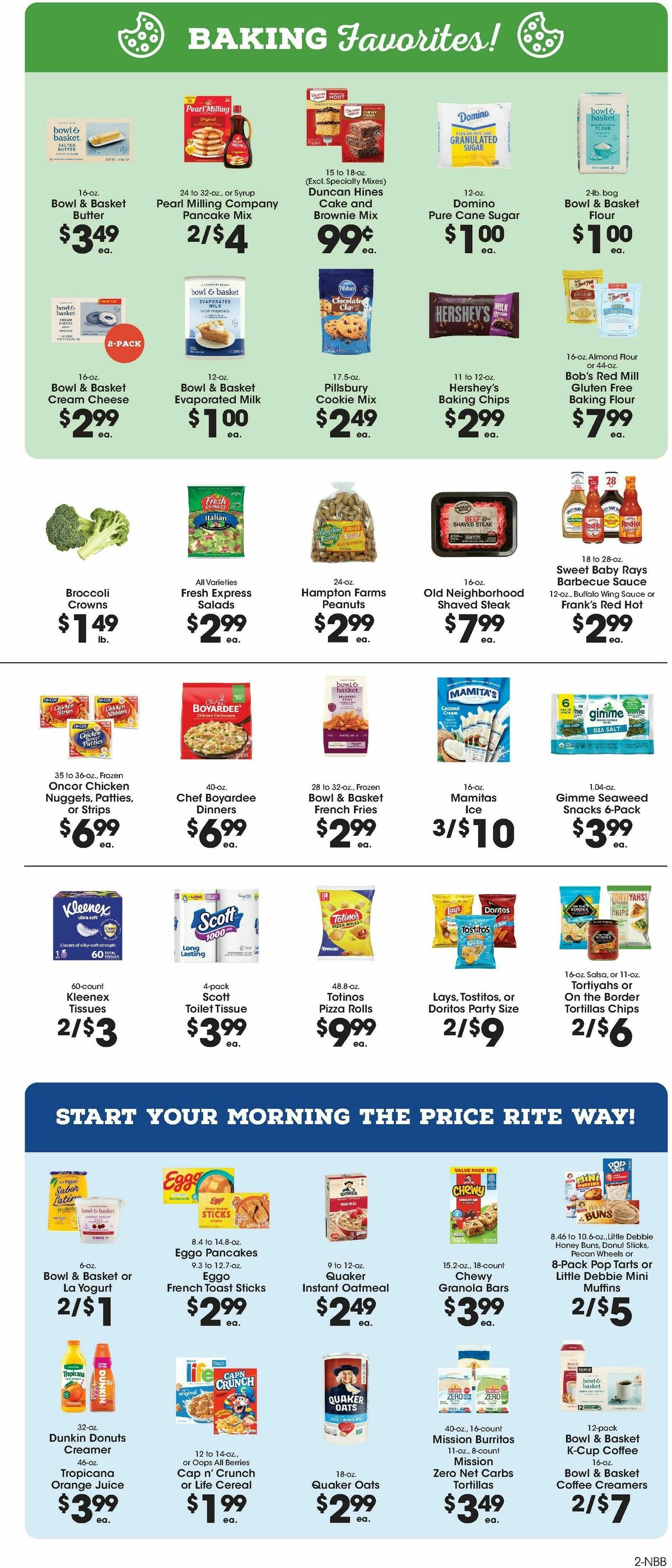 Price Rite Weekly Ad from January 16