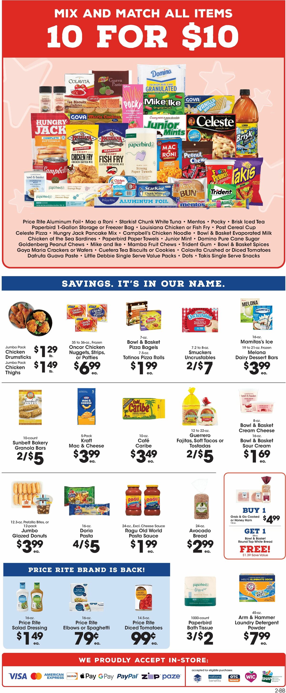 Price Rite Weekly Ad from February 20