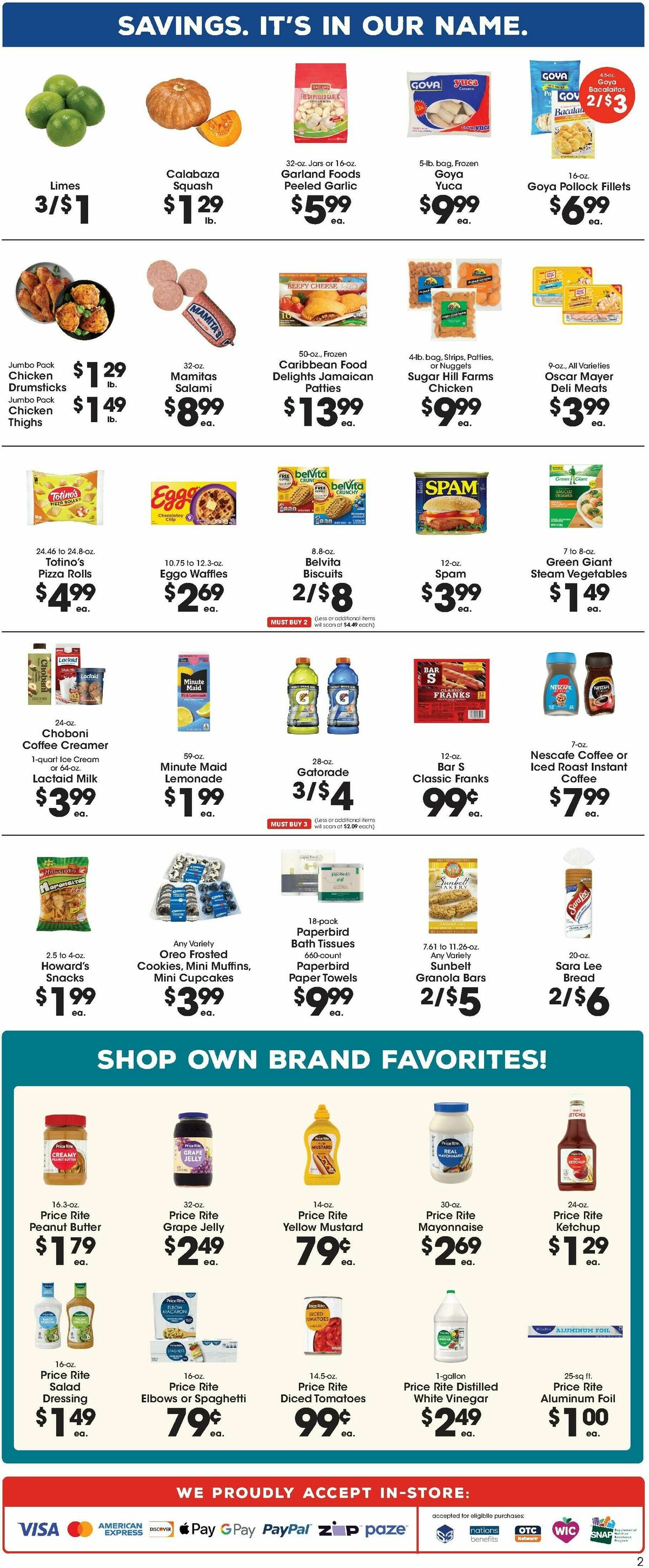 Price Rite Weekly Ad from February 27