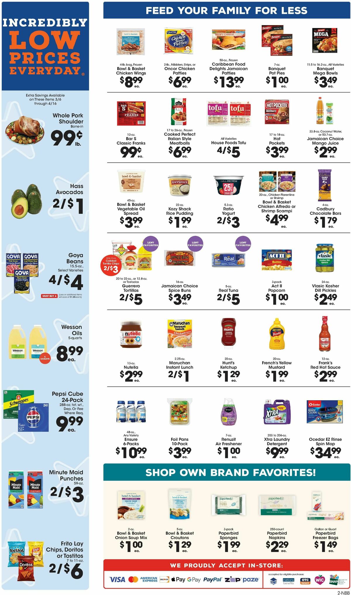 Price Rite Weekly Ad from March 6