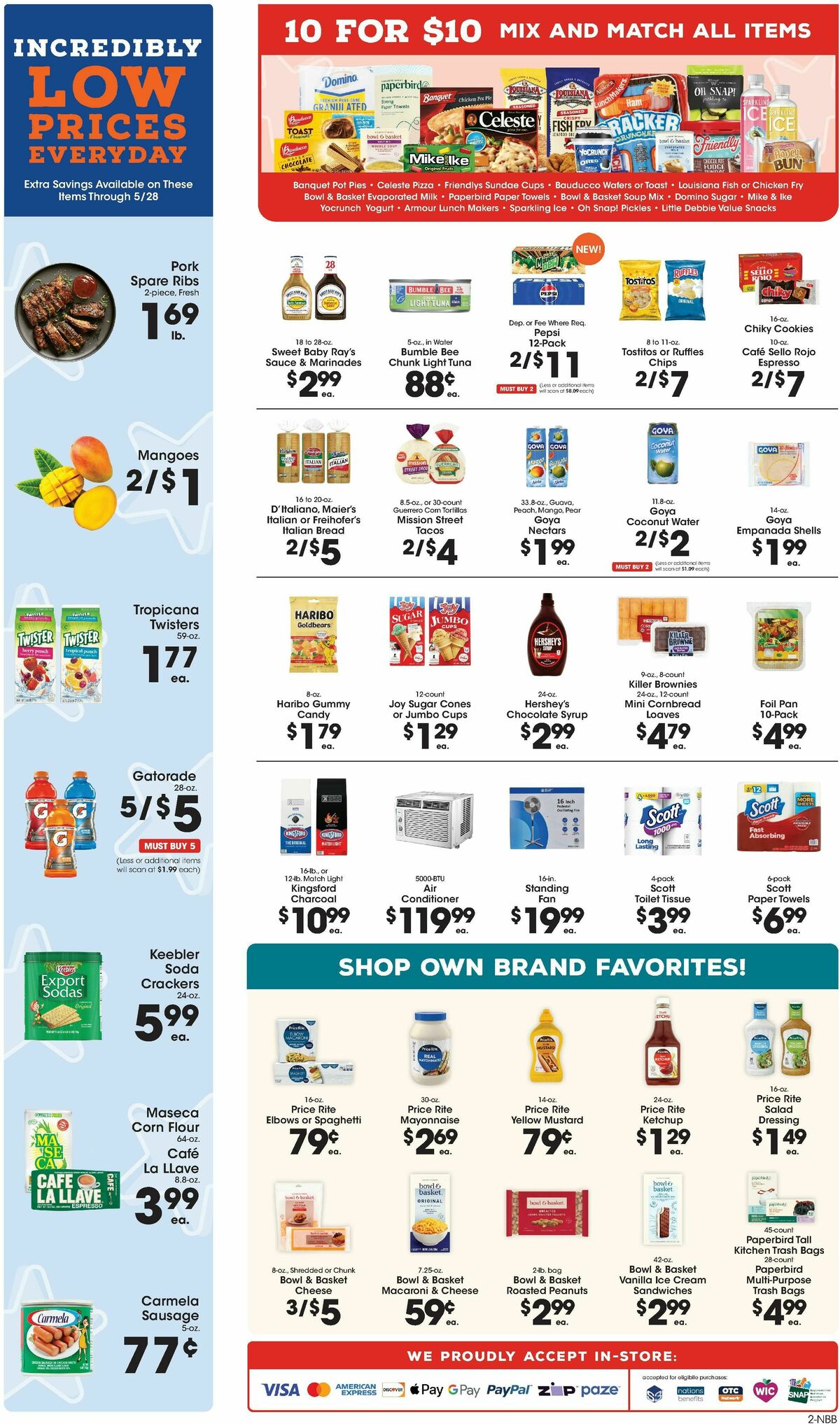 Price Rite Weekly Ad from April 17