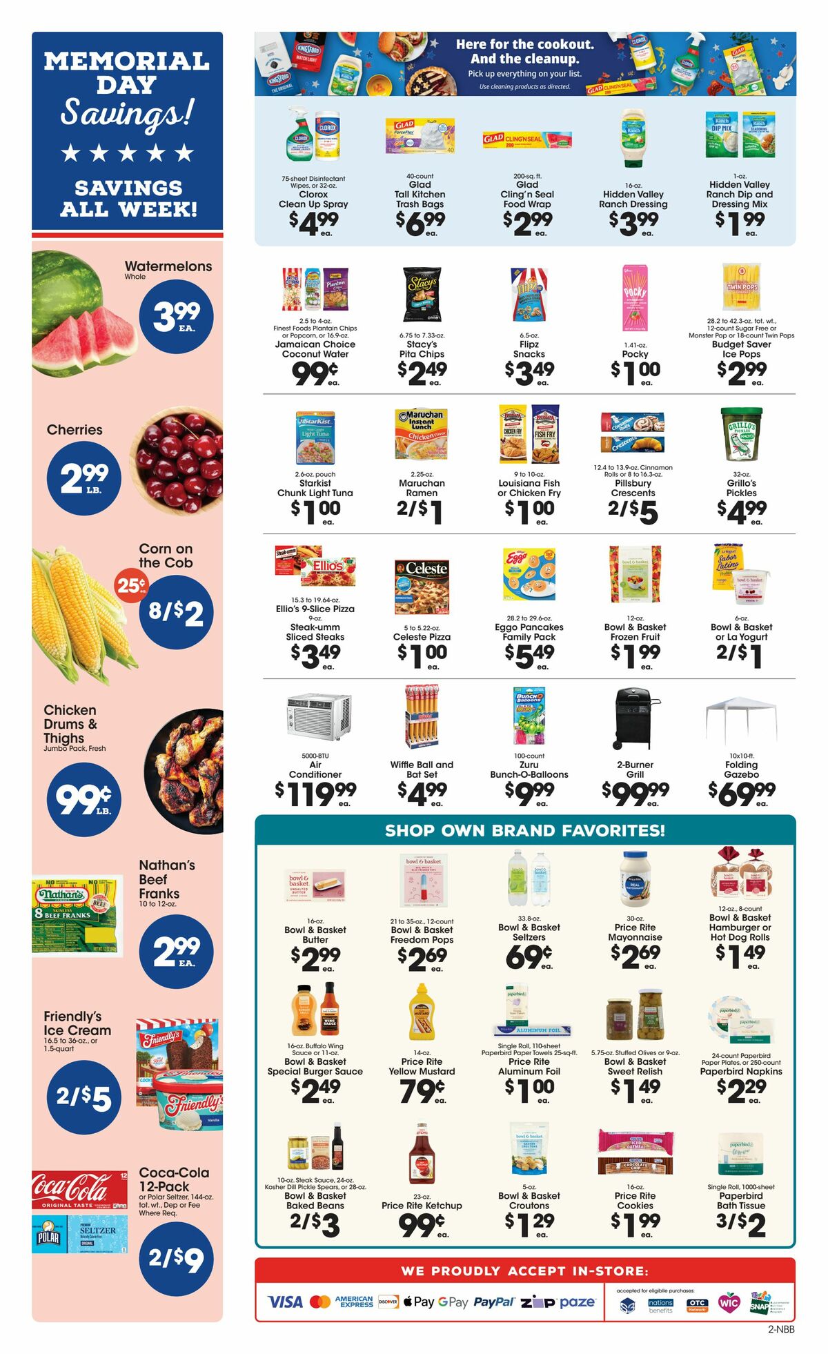 Price Rite Weekly Ad from May 22