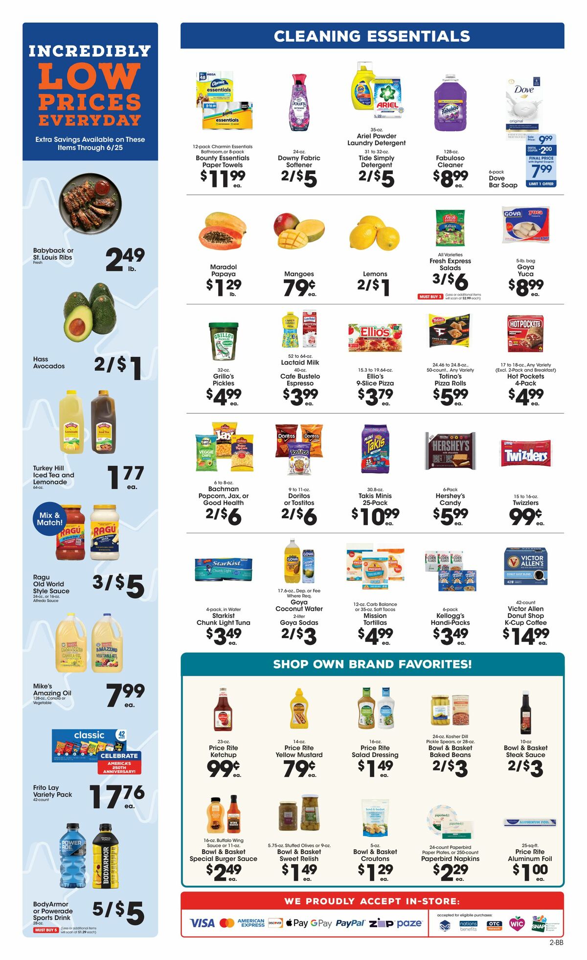 Price Rite Weekly Ad from May 29