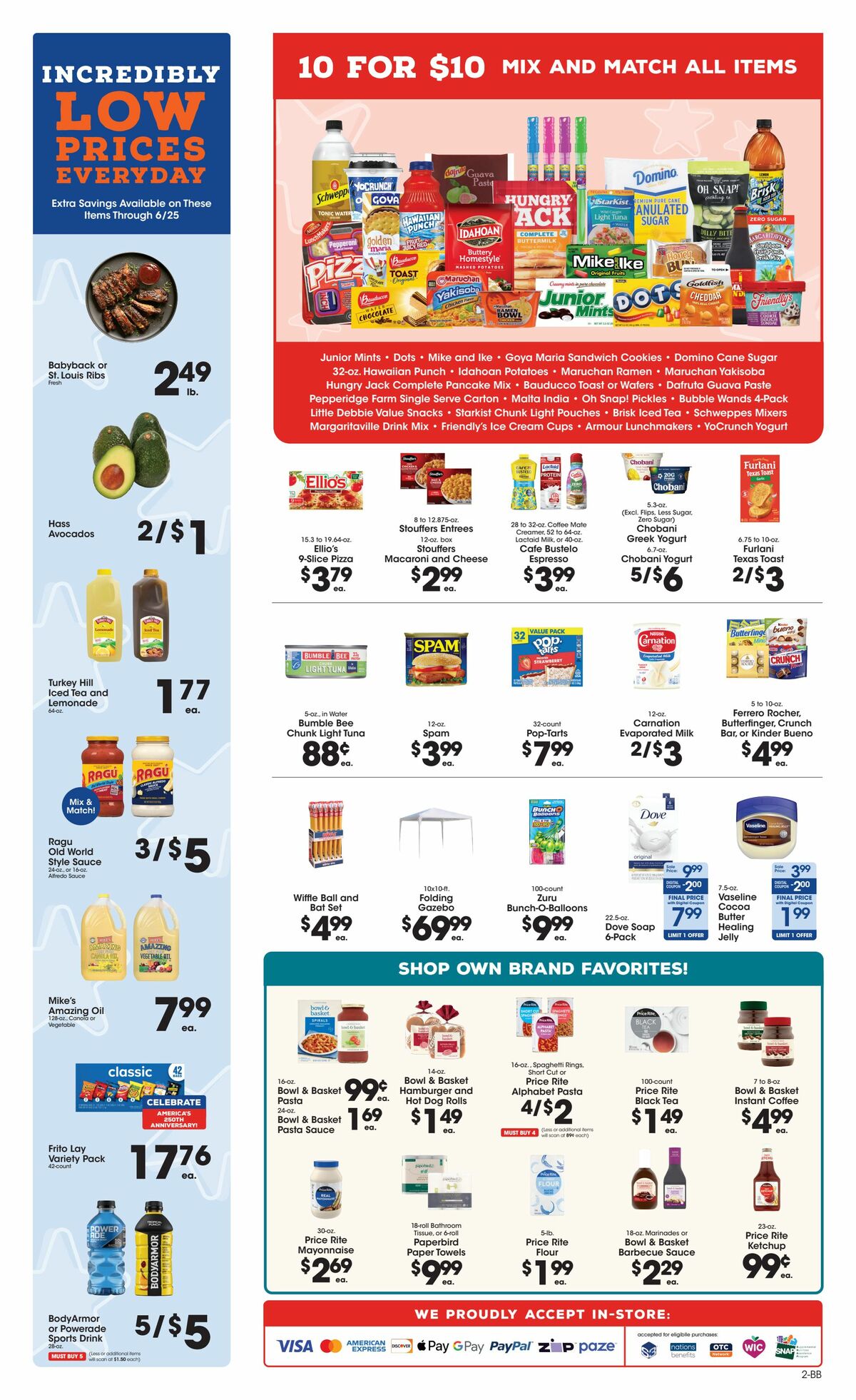 Price Rite Weekly Ad from June 5