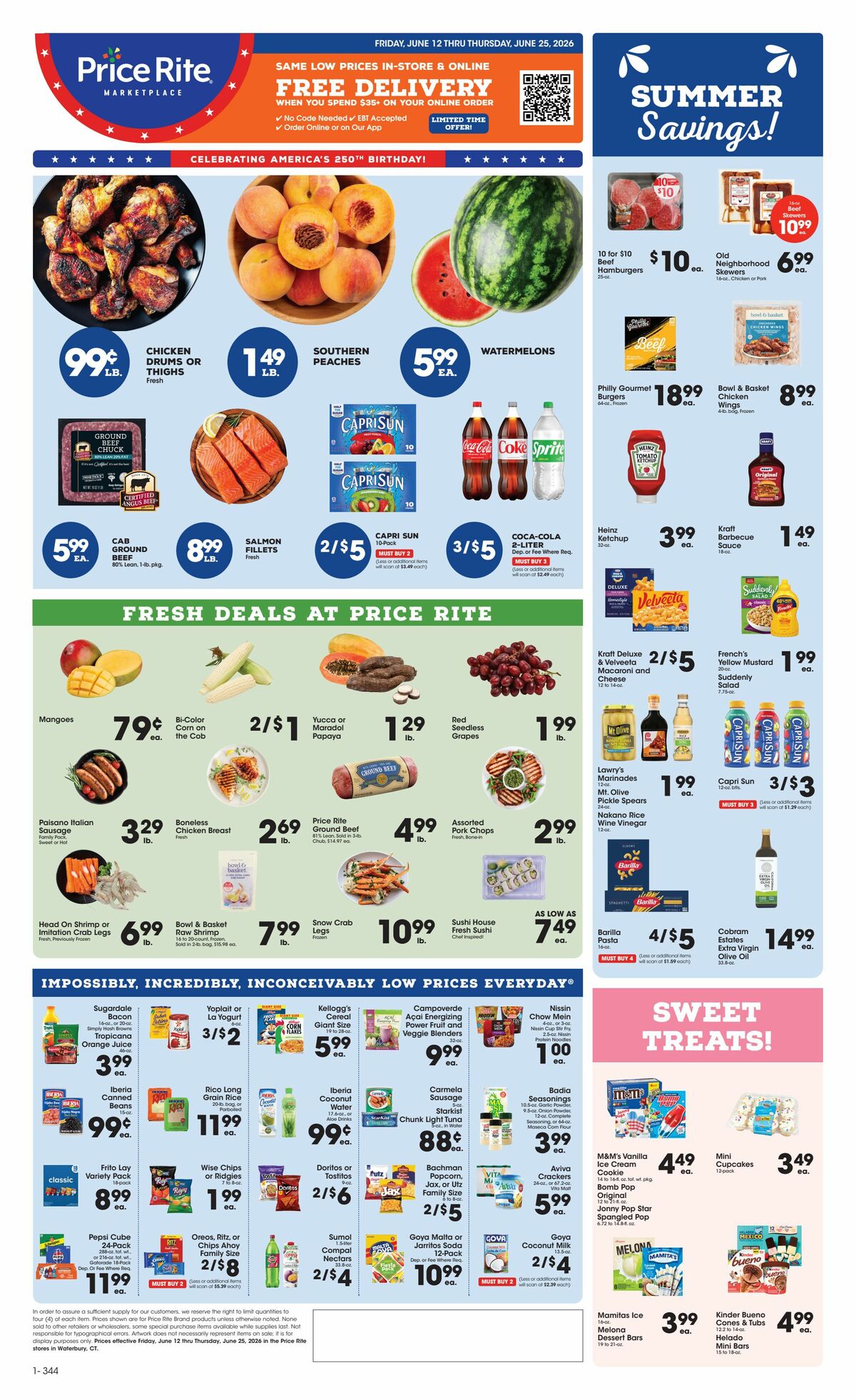 Price Rite Weekly Ad from June 12