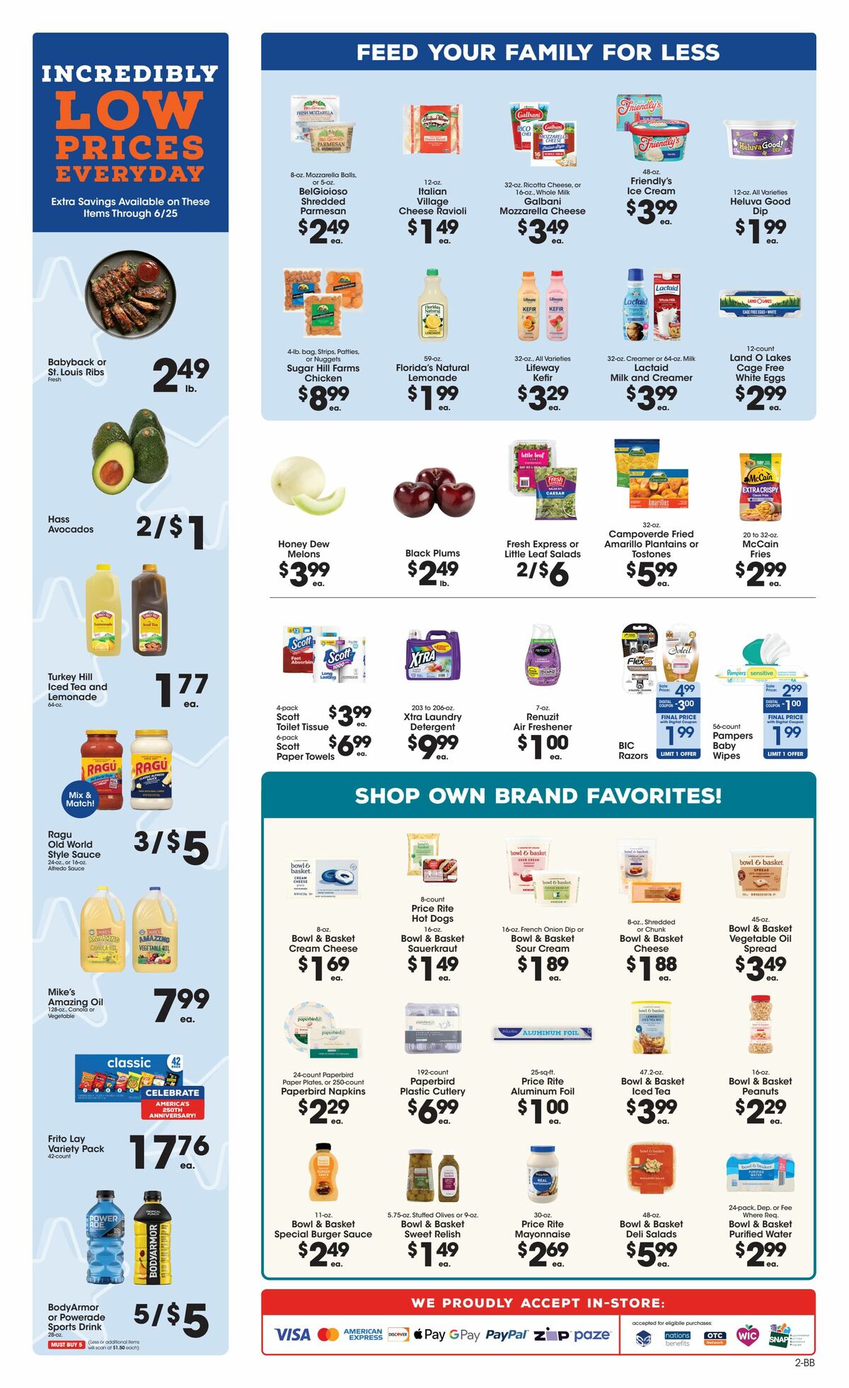 Price Rite Weekly Ad from June 12