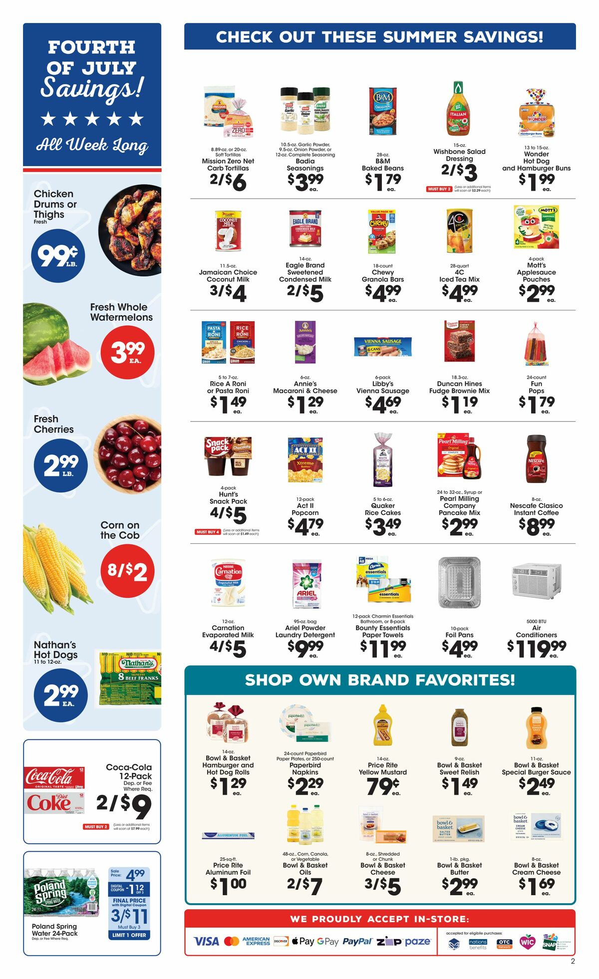 Price Rite Weekly Ad from June 26