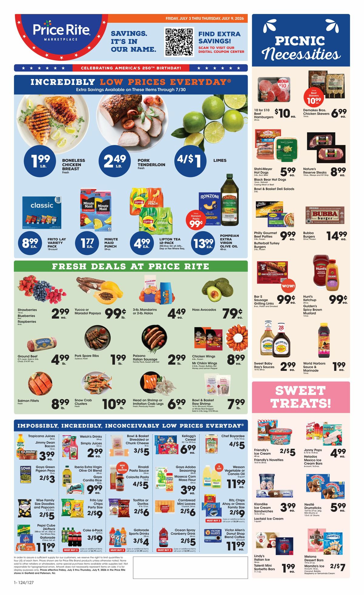 Price Rite Weekly Ad from July 2