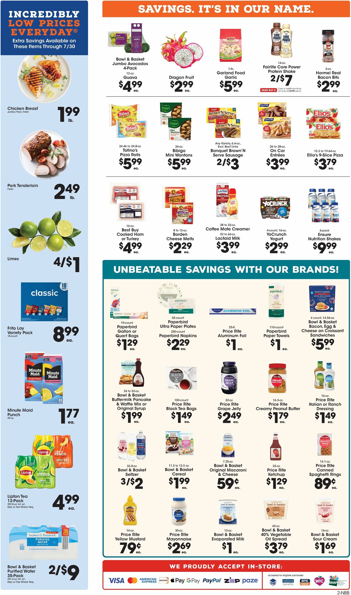 Price Rite Weekly Ad from July 24