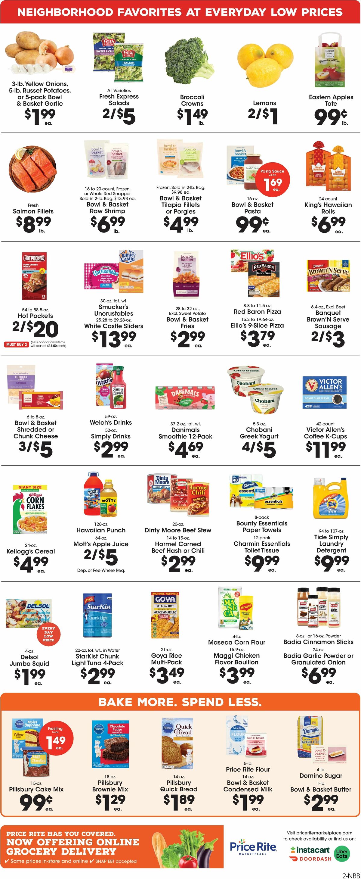 Price Rite Weekly Ad from October 9